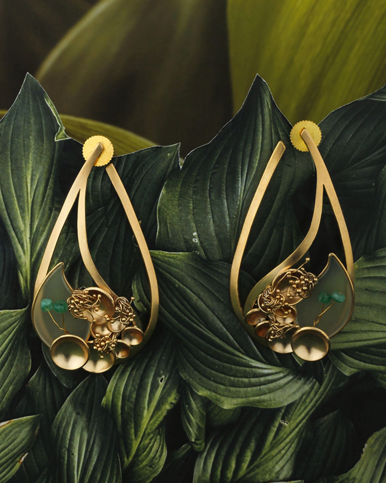 Equatorial Forest Earrings