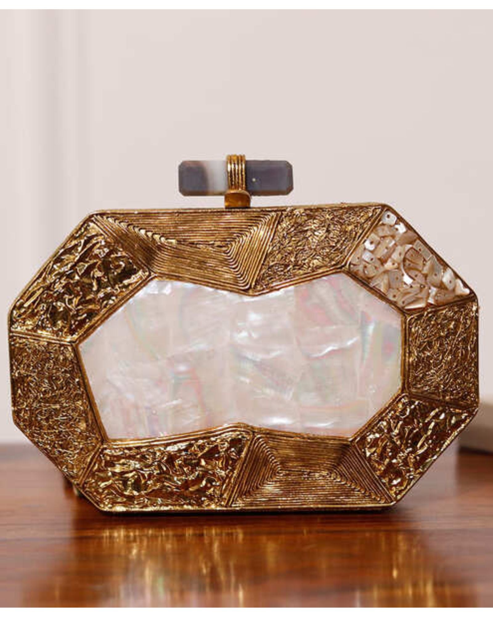 Inaayat Brass Clutch