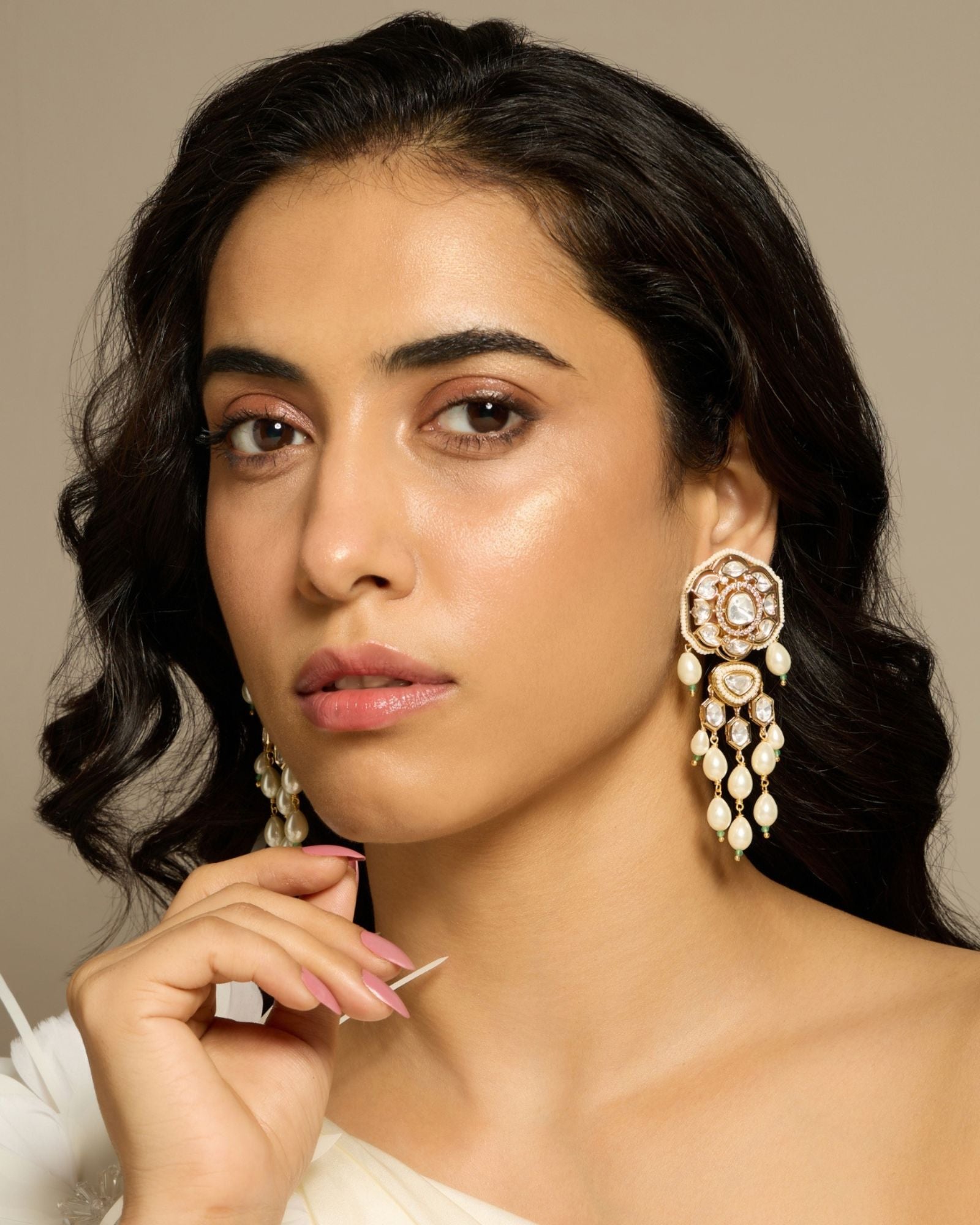 Whispering Elegance Dangles Earring