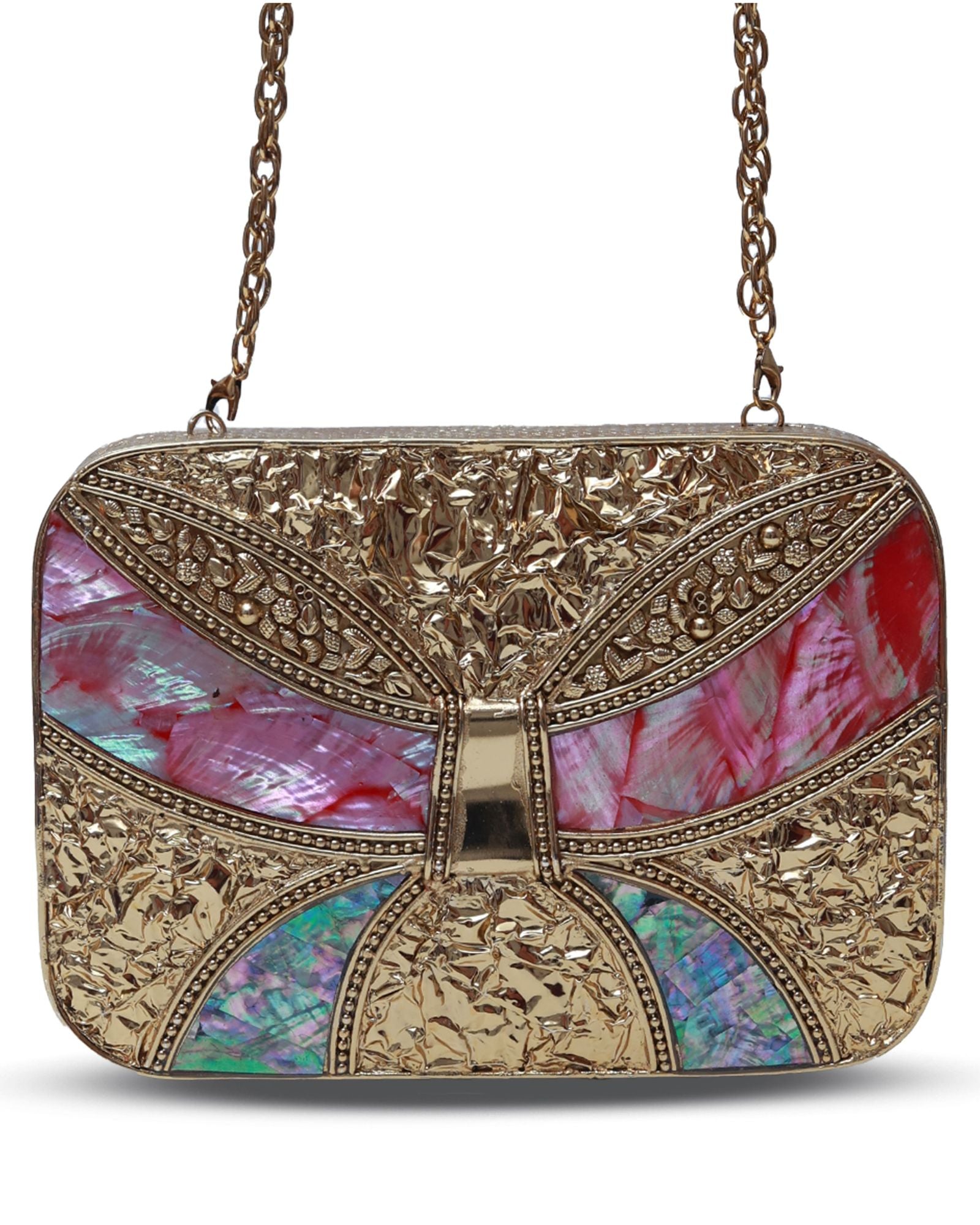 Naina Mother of Pearl Clutch