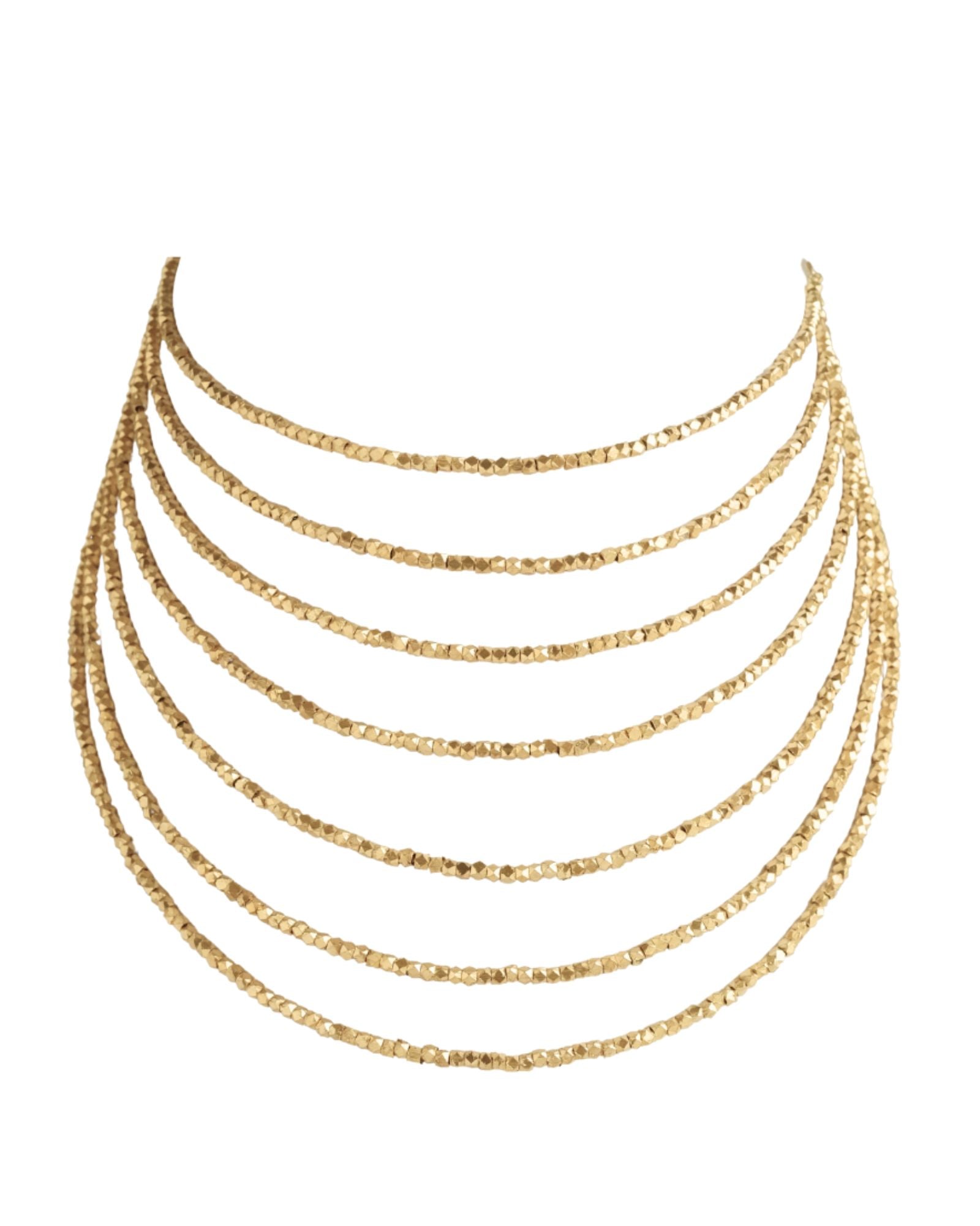 7 layered Ruhi Necklace