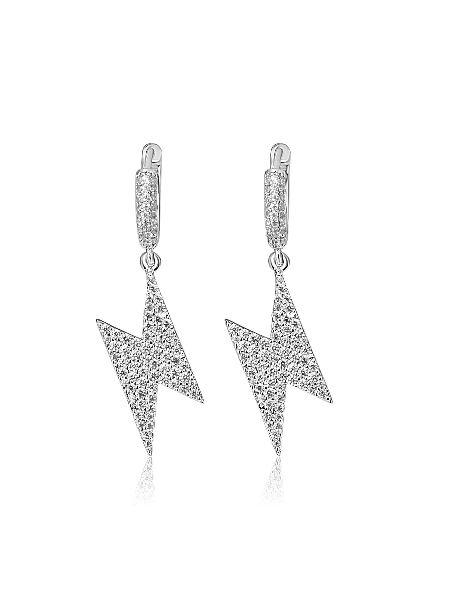 Flash Earrings - 925 Pure Silver