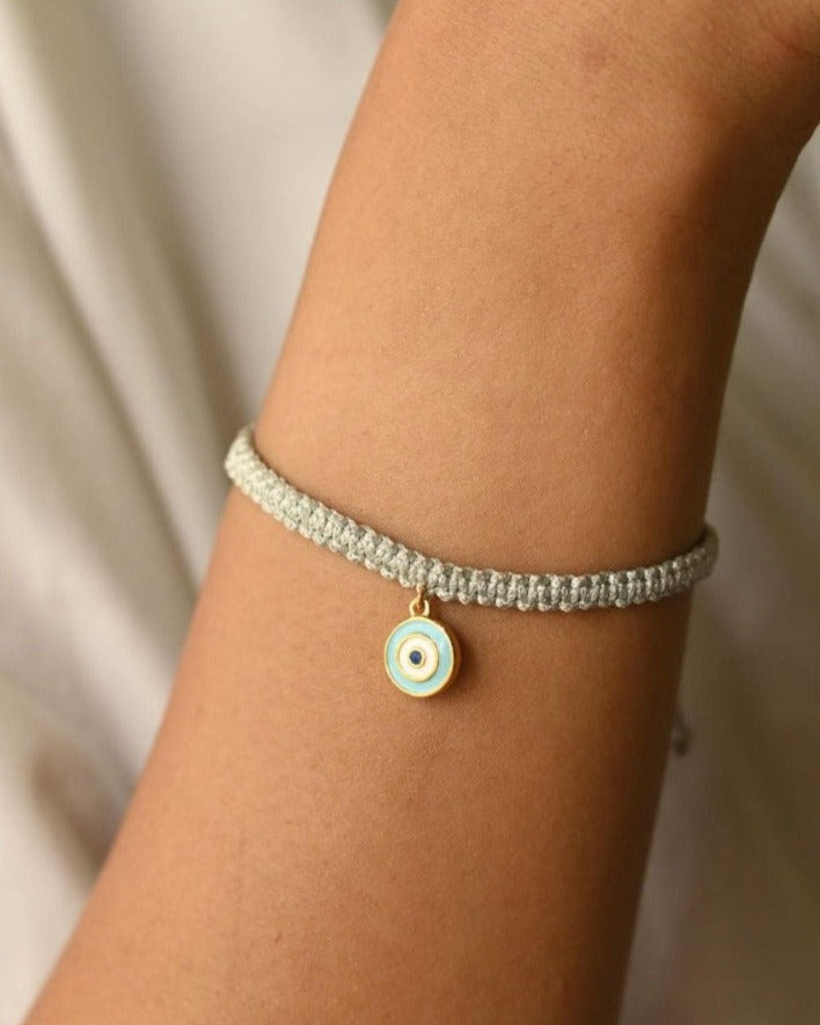 Yara Evil Eye Thread Bracelet