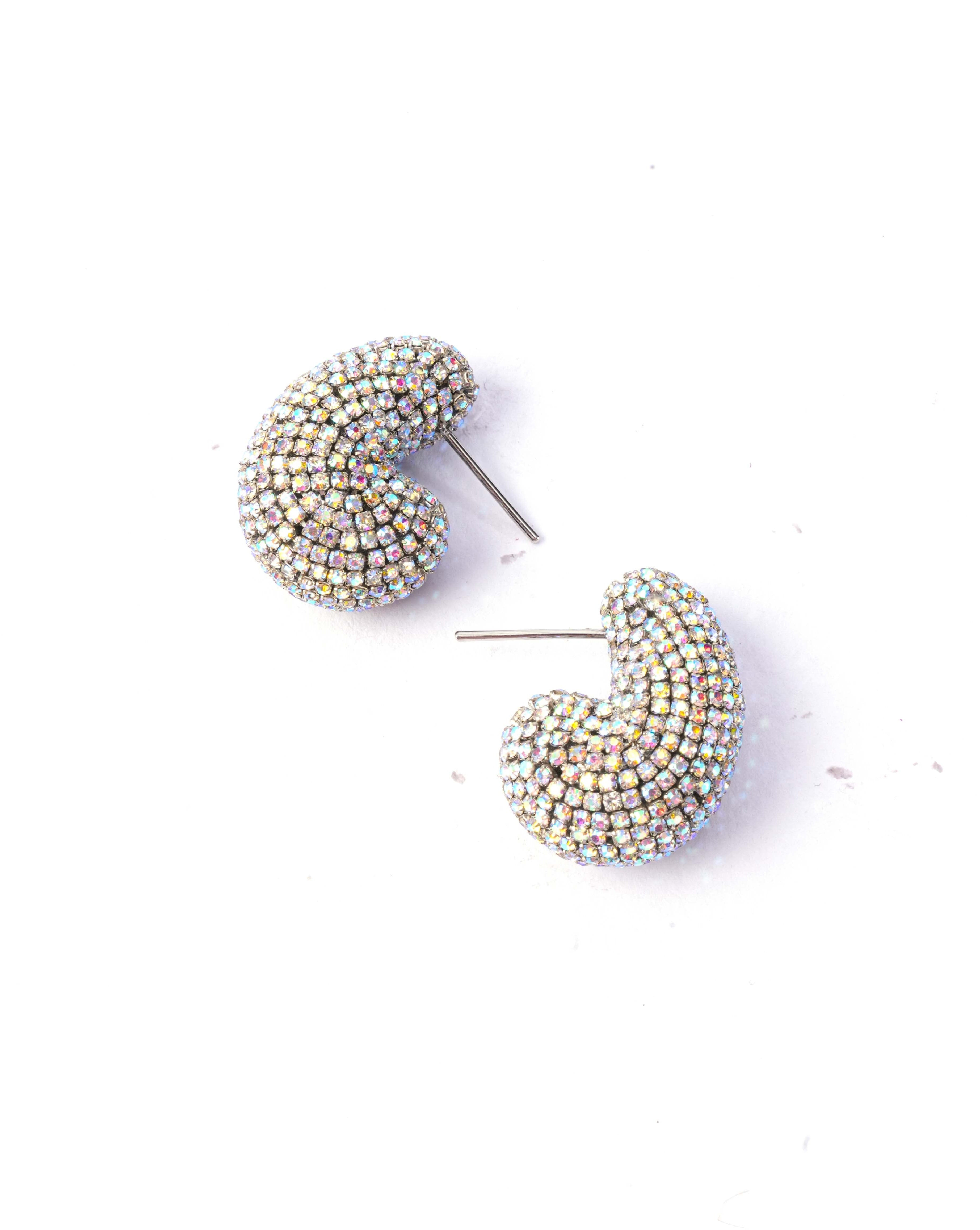 Nano Kaju Earrings In Rainbow