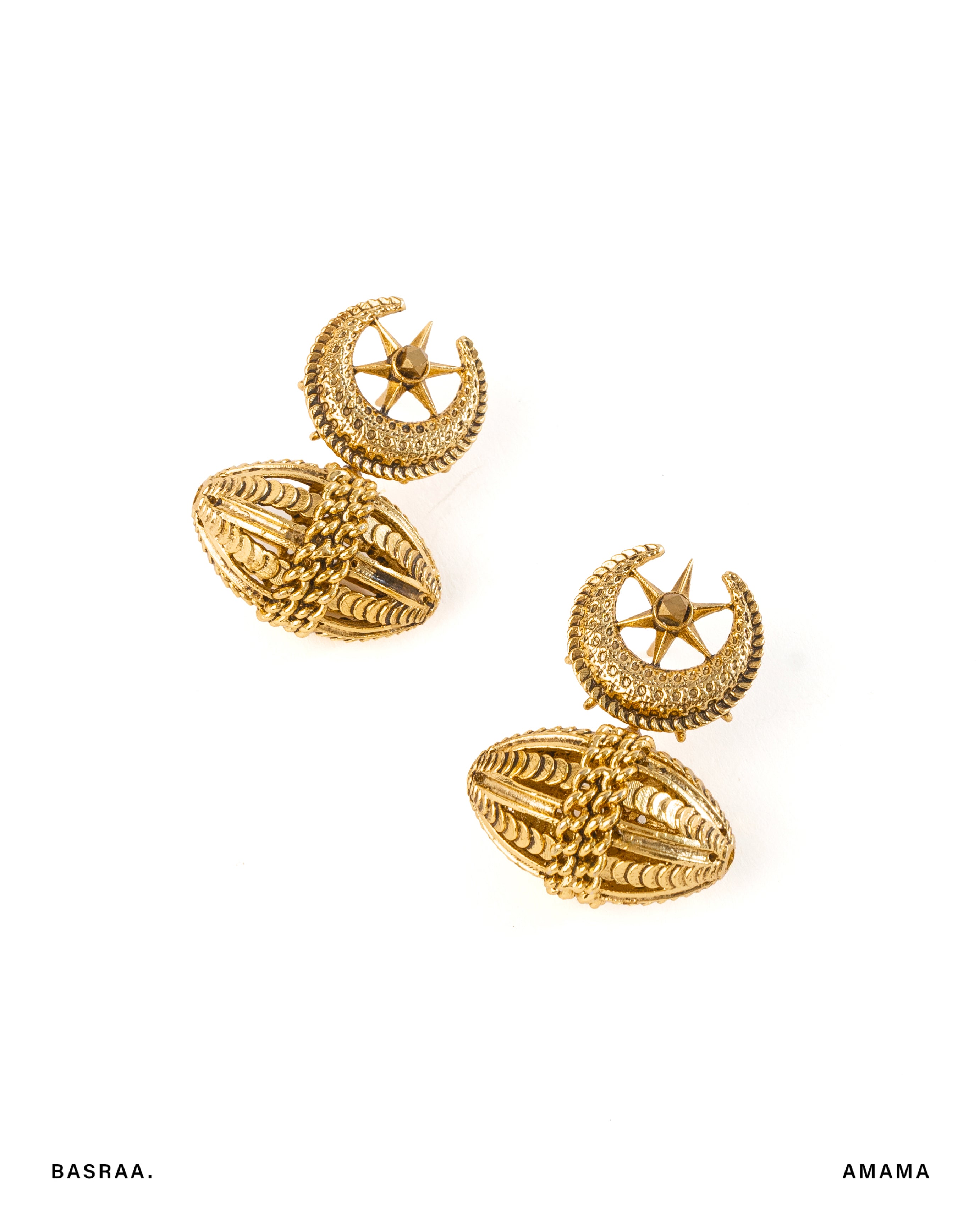 Chand Raag Amulet Studs