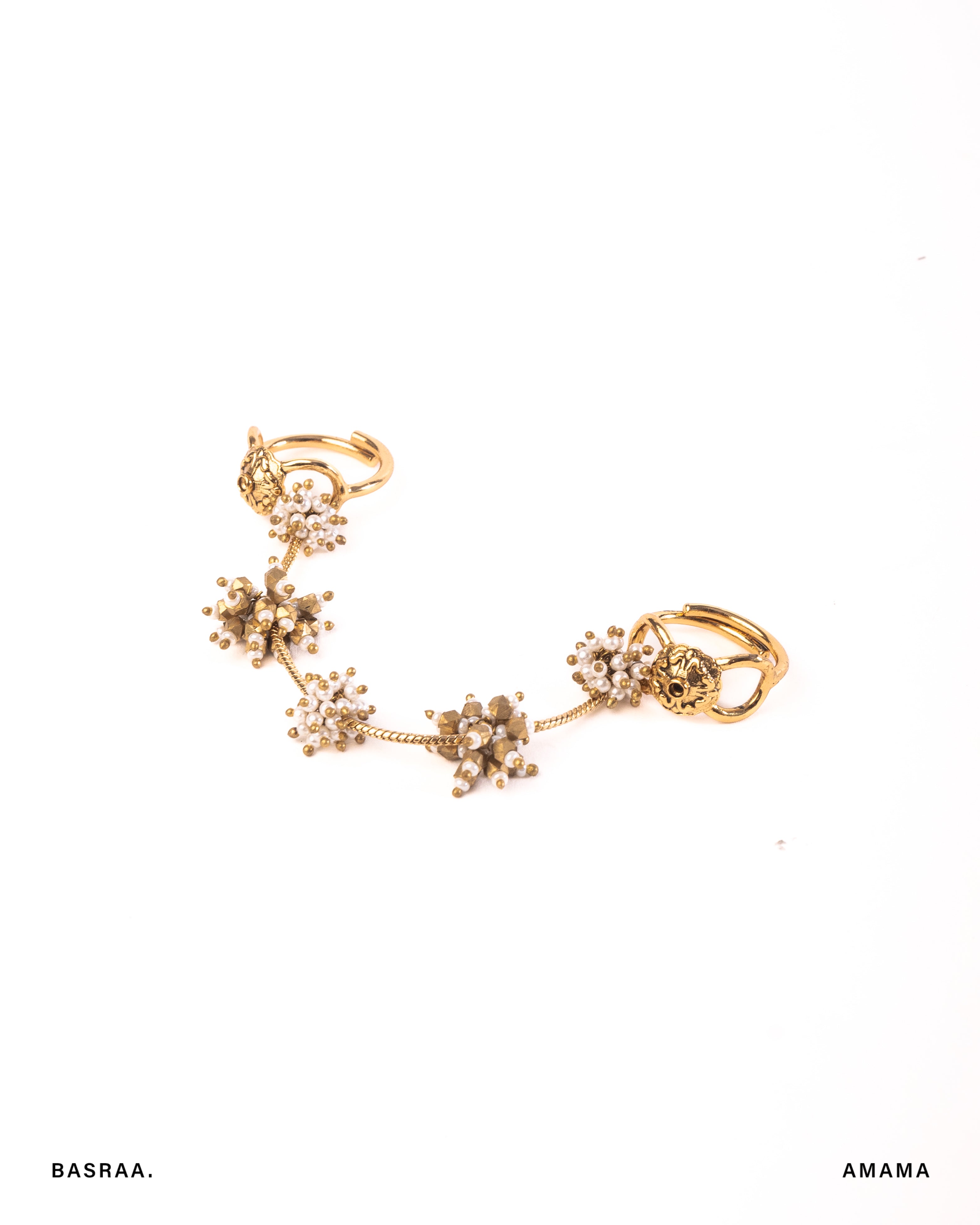 Basra Double Finger Ring