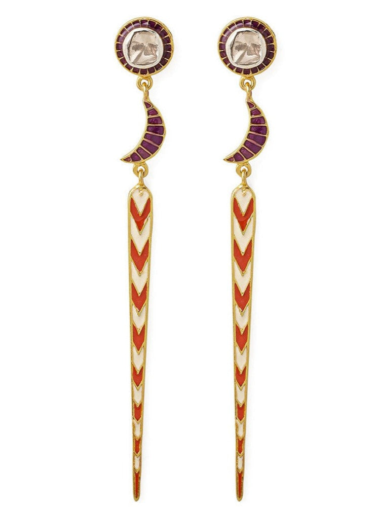 Tila Chand Linear Earrings