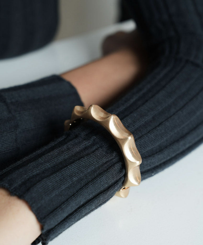 Leah Bangle In Gold