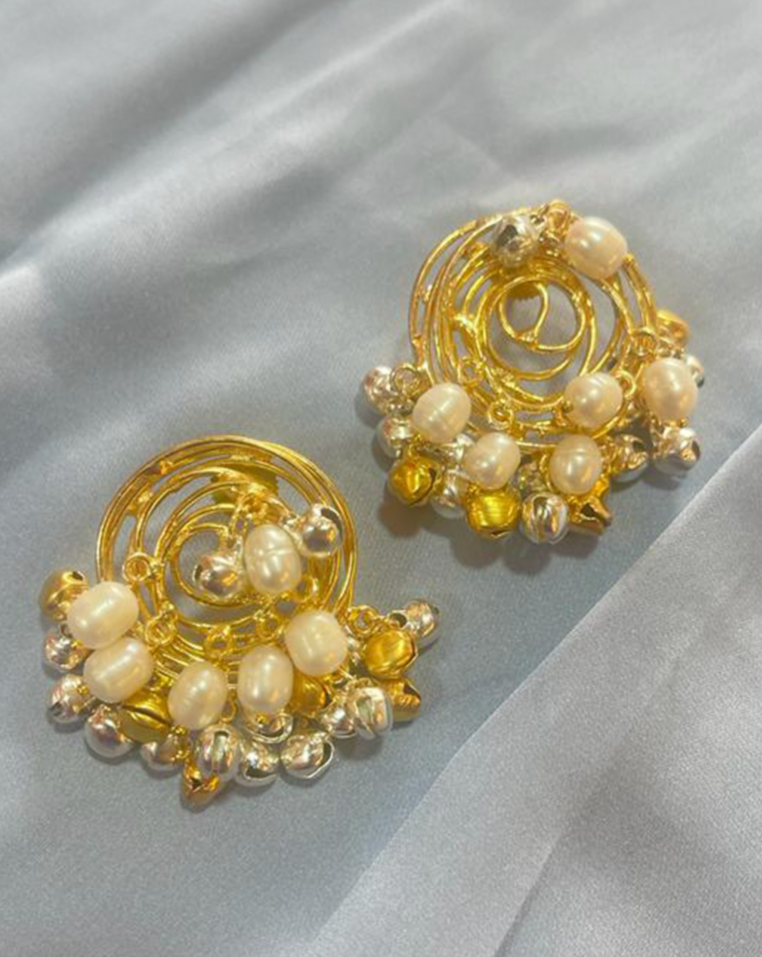 Twirl Ghughri Earrings