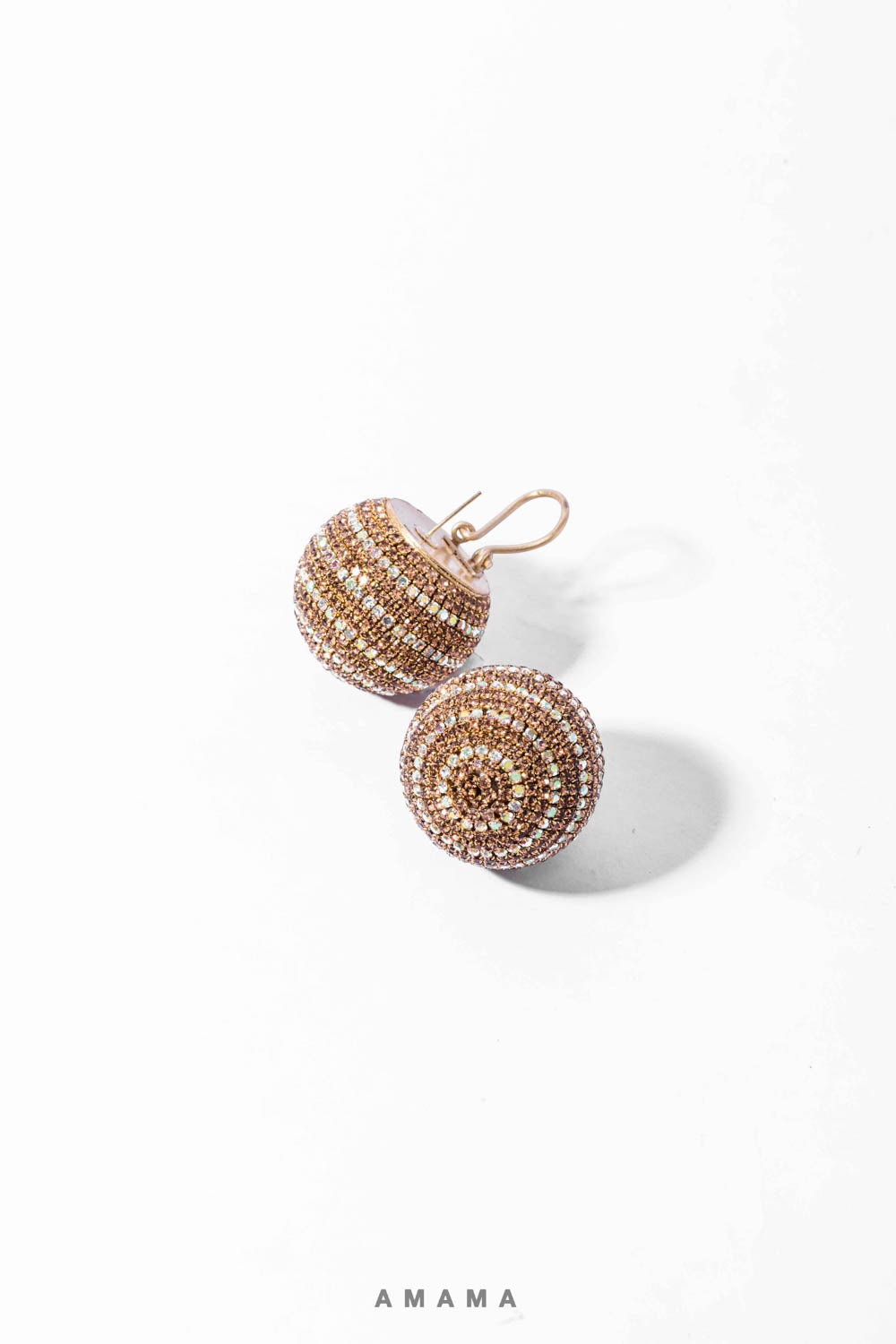 Aurora Studs in Champagne Ombre Amama