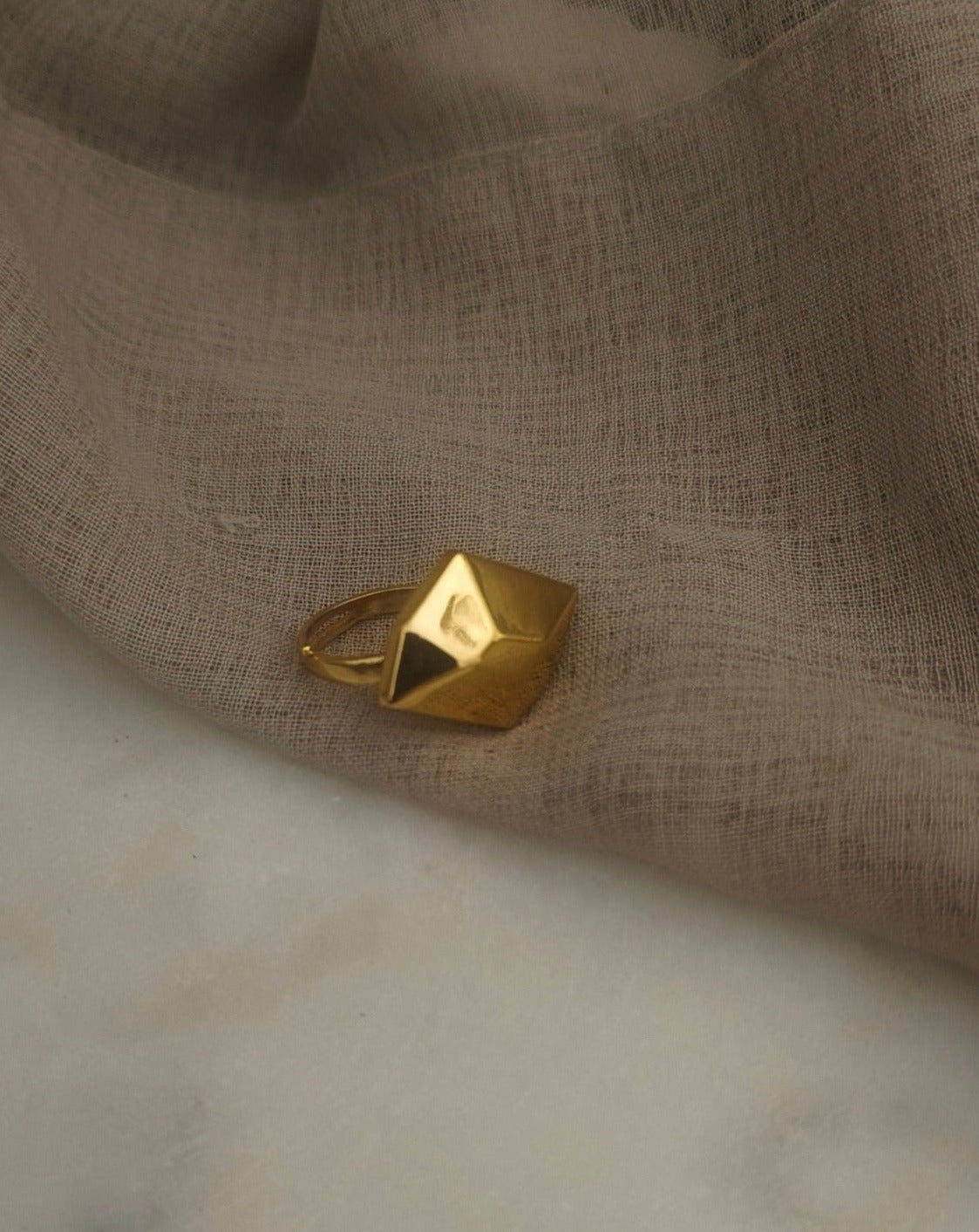 Ava Pyramid Ring