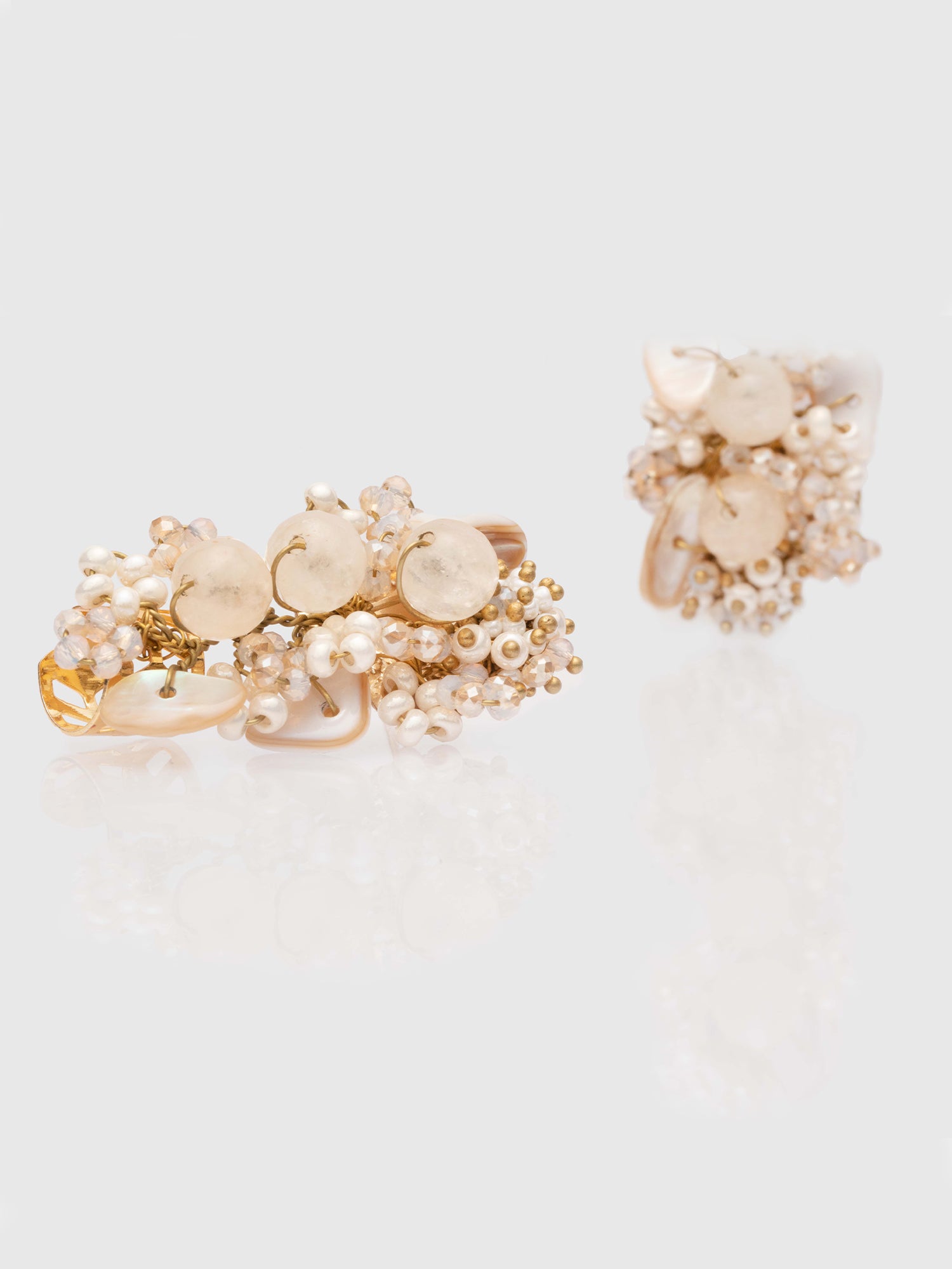 Ivory Floradale Studs