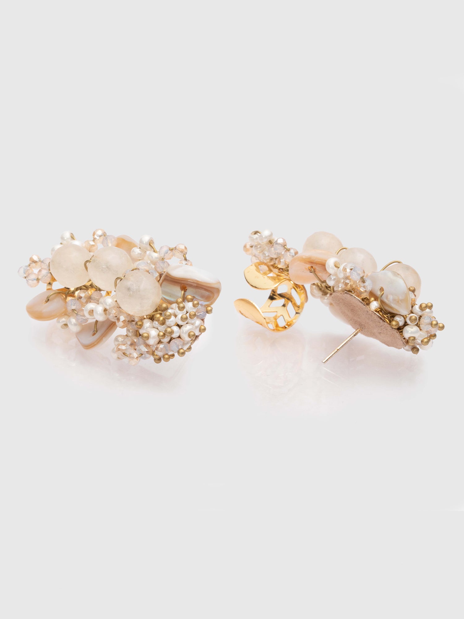 Ivory Floradale Studs