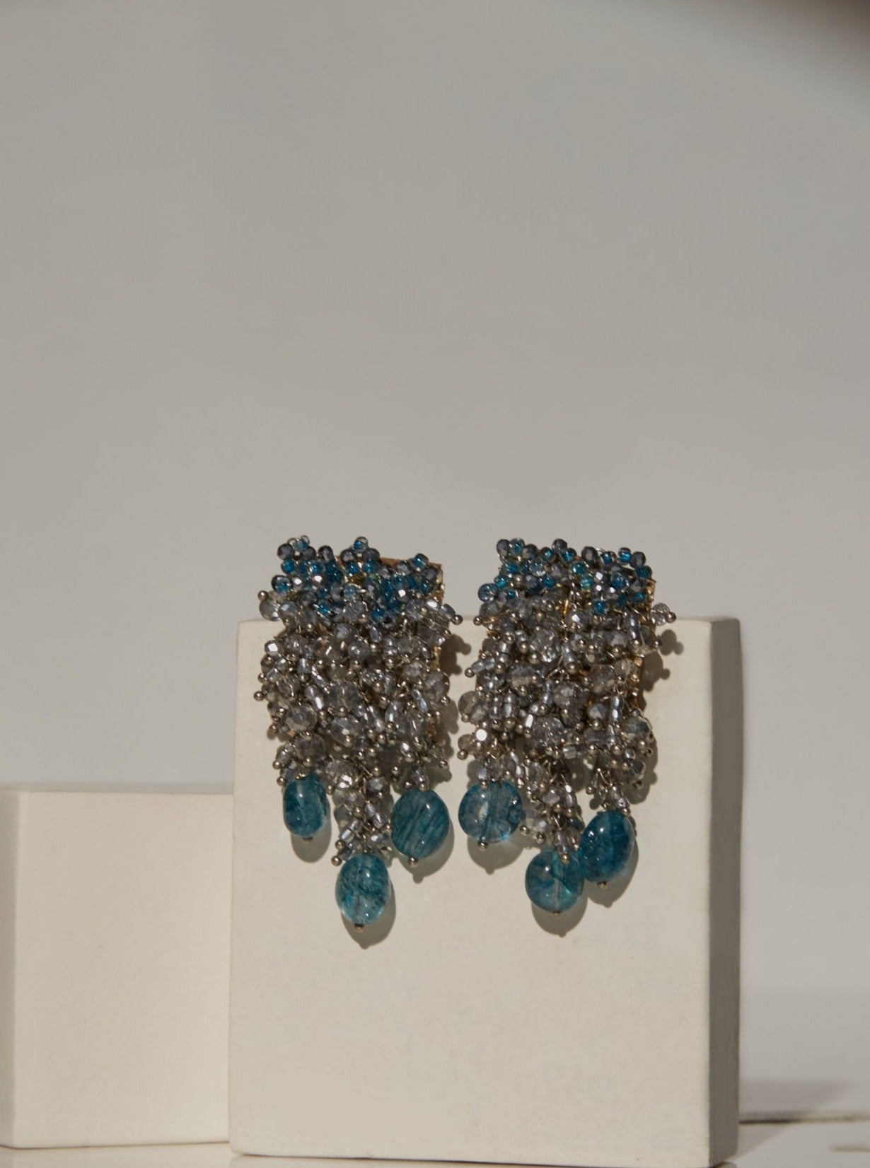 Aurae Blue Studs