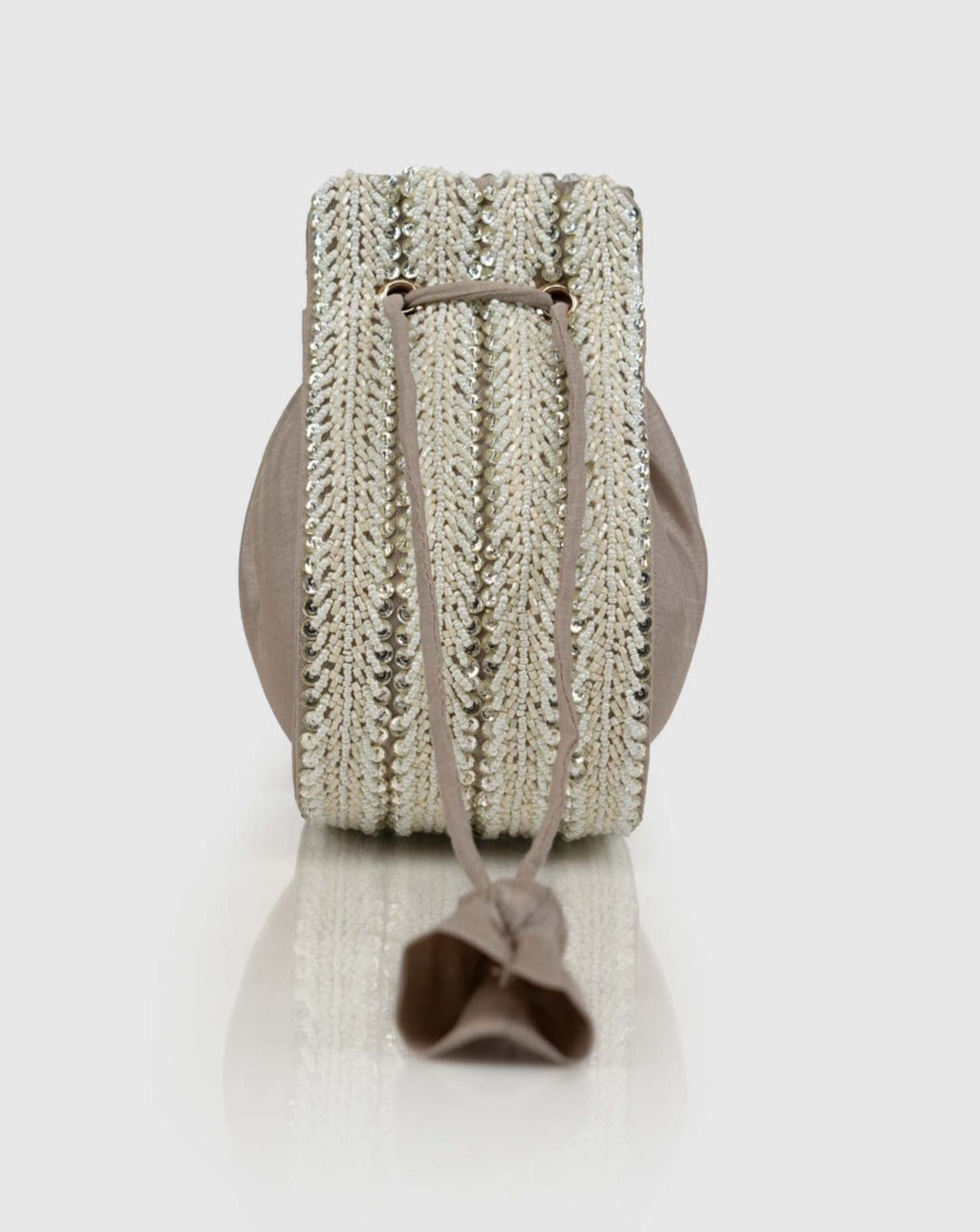 Ivory Modak Potli Bag