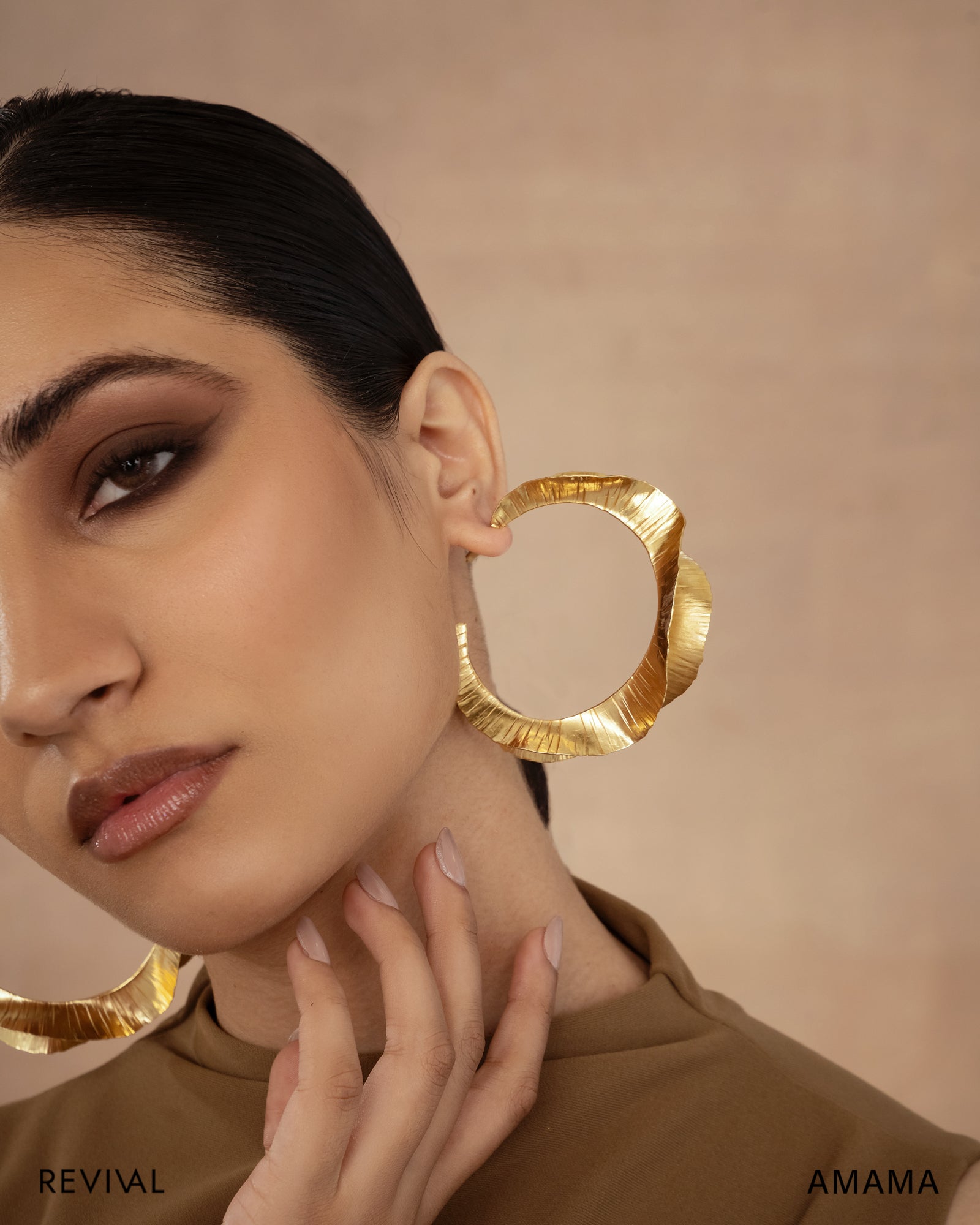 LALIMA HOOPS IN GOLD