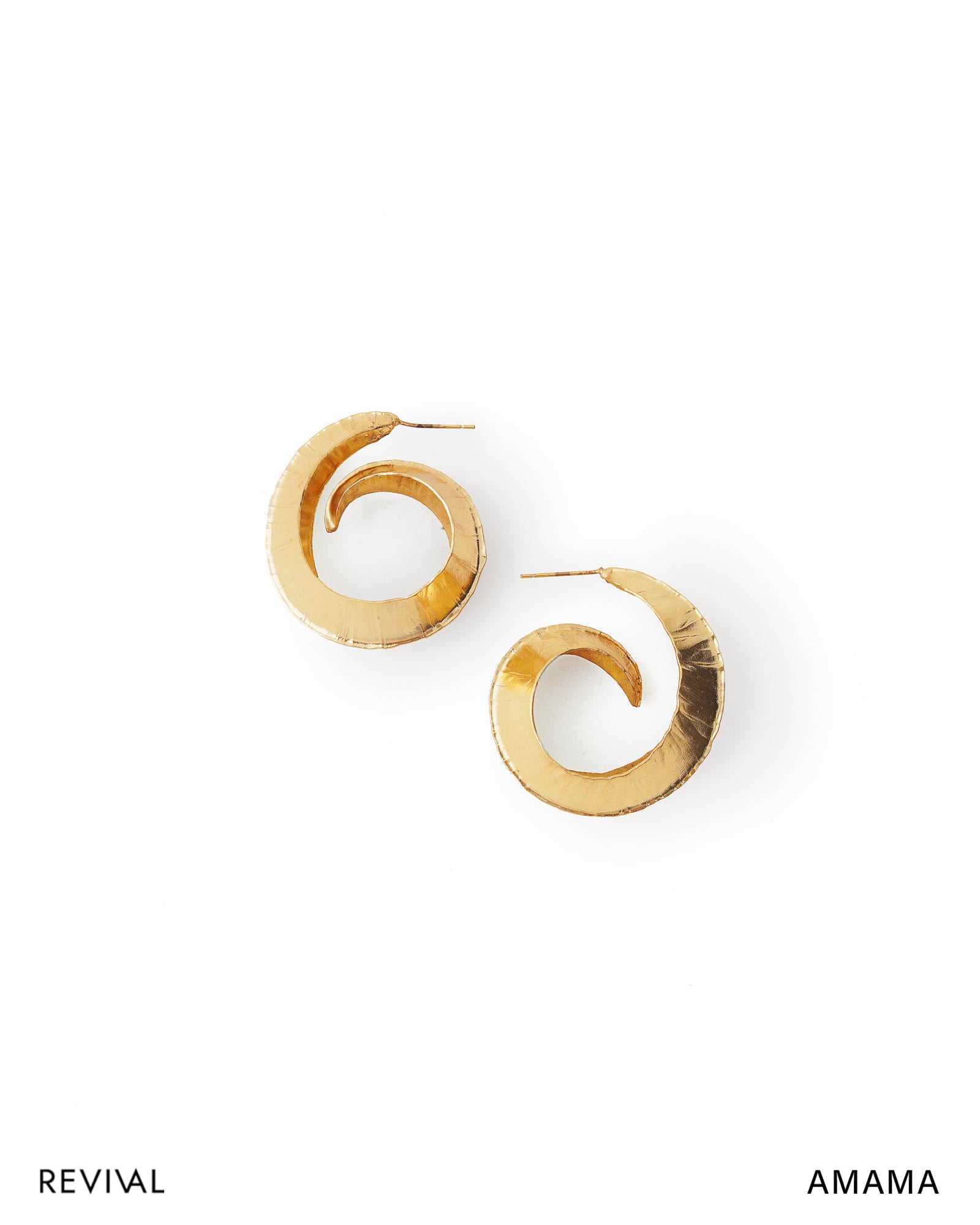 NAVITA HOOPS IN GOLD