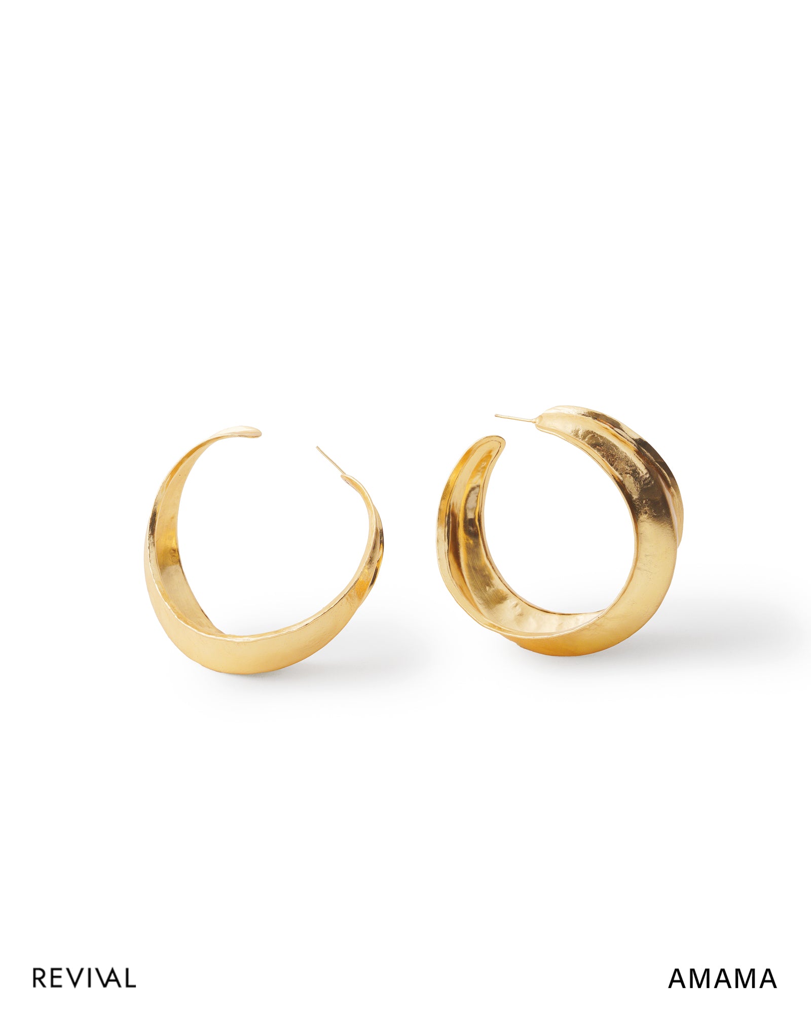 WARHI HOOPS IN GOLD