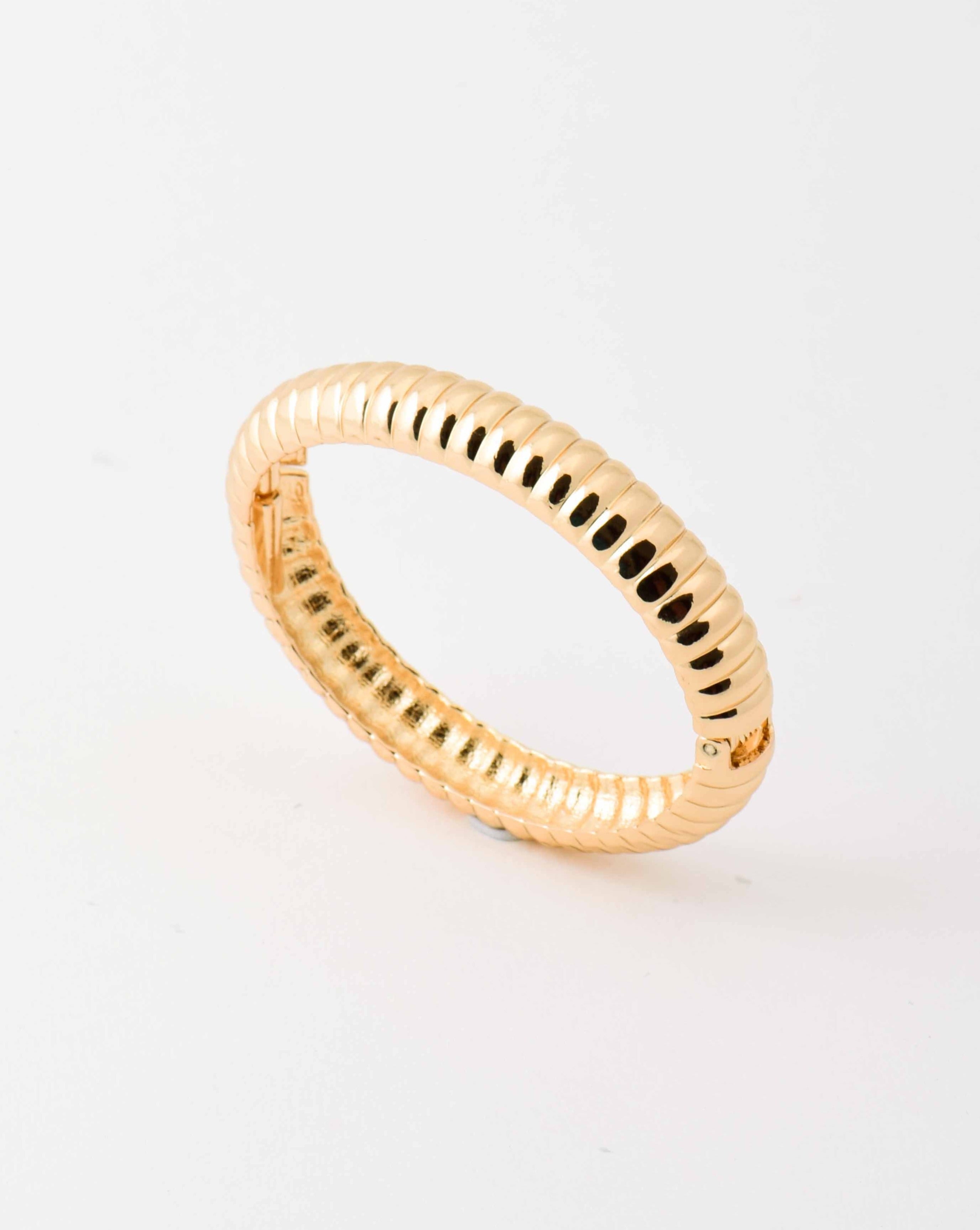 Emily Bangle Gold Single Piece