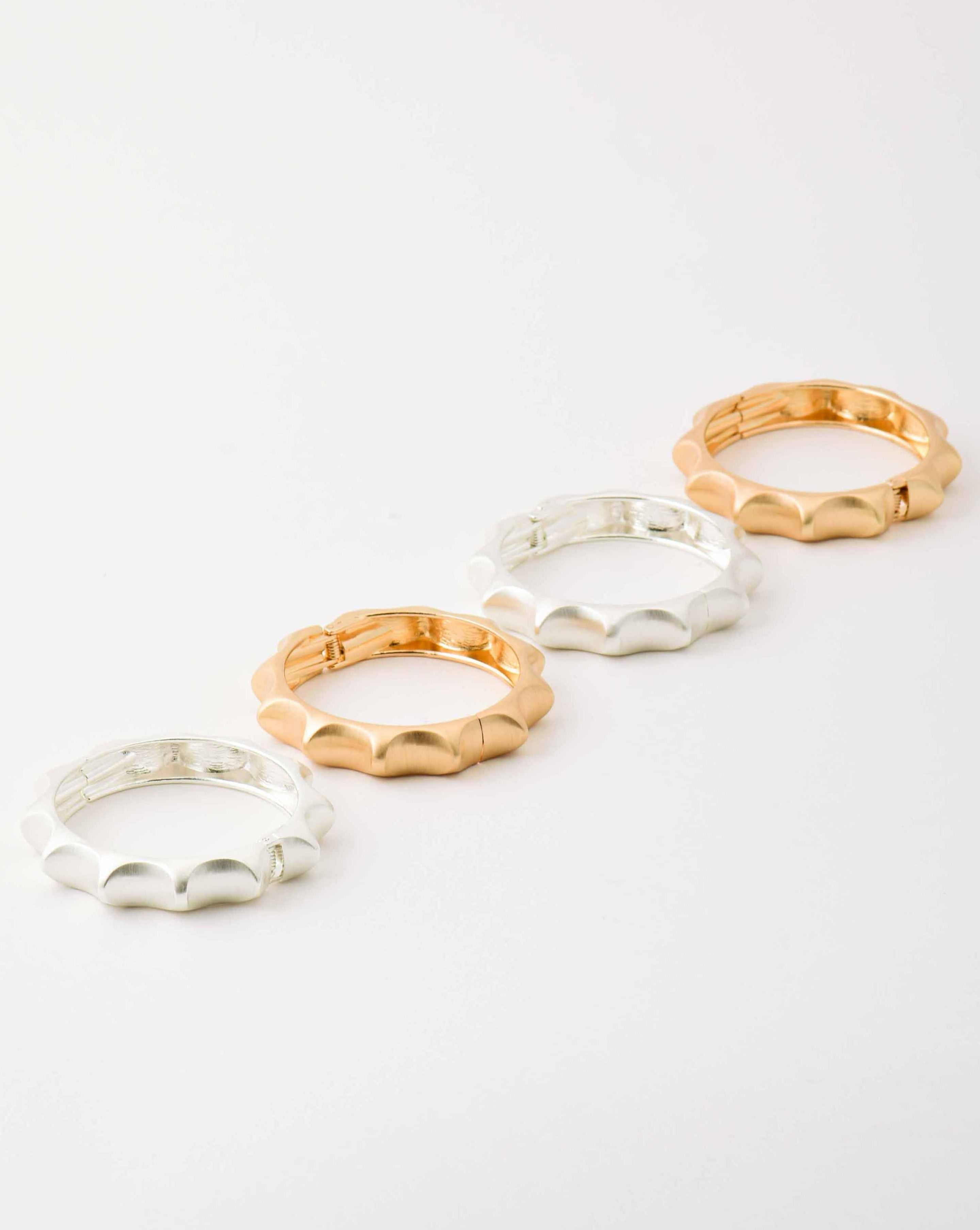 Orion Bangle Stack (Set of 4)