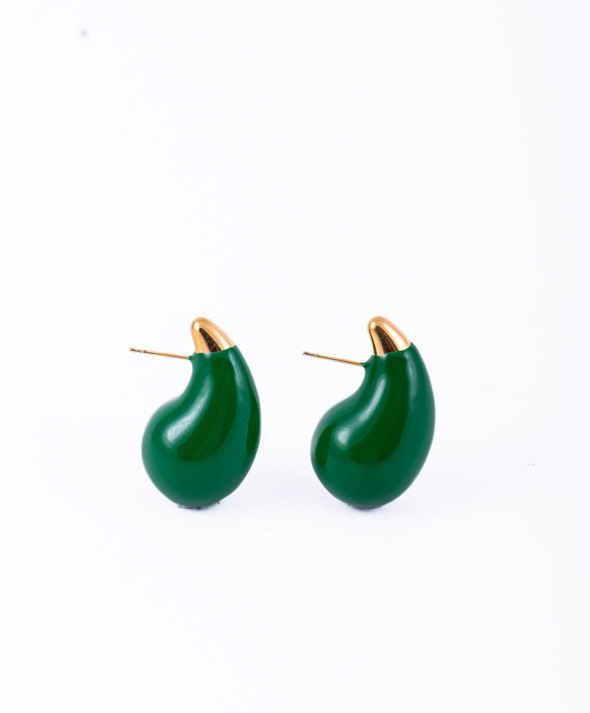 Miu Earrings In Green