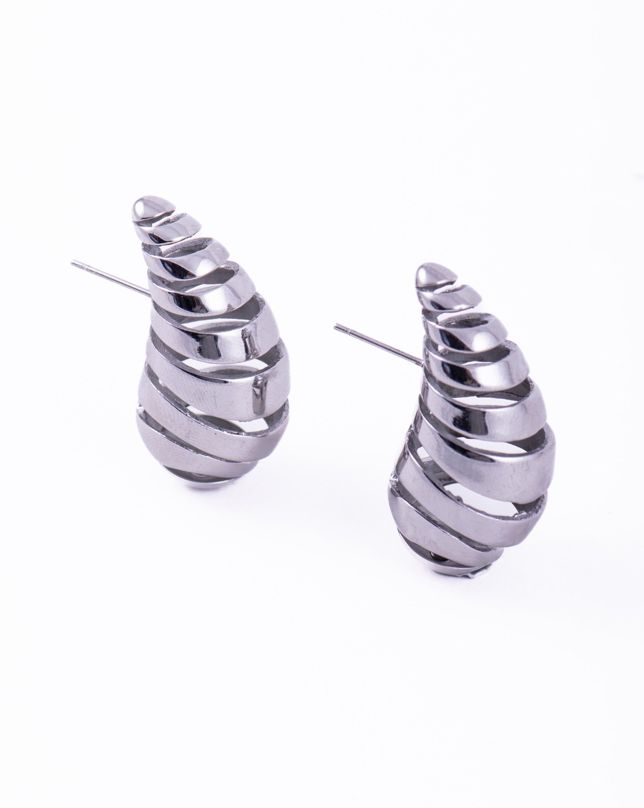 Riley Earrings In Silver