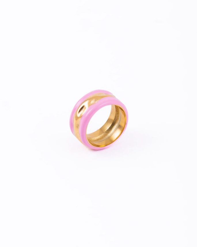 Suki Rings In Pink