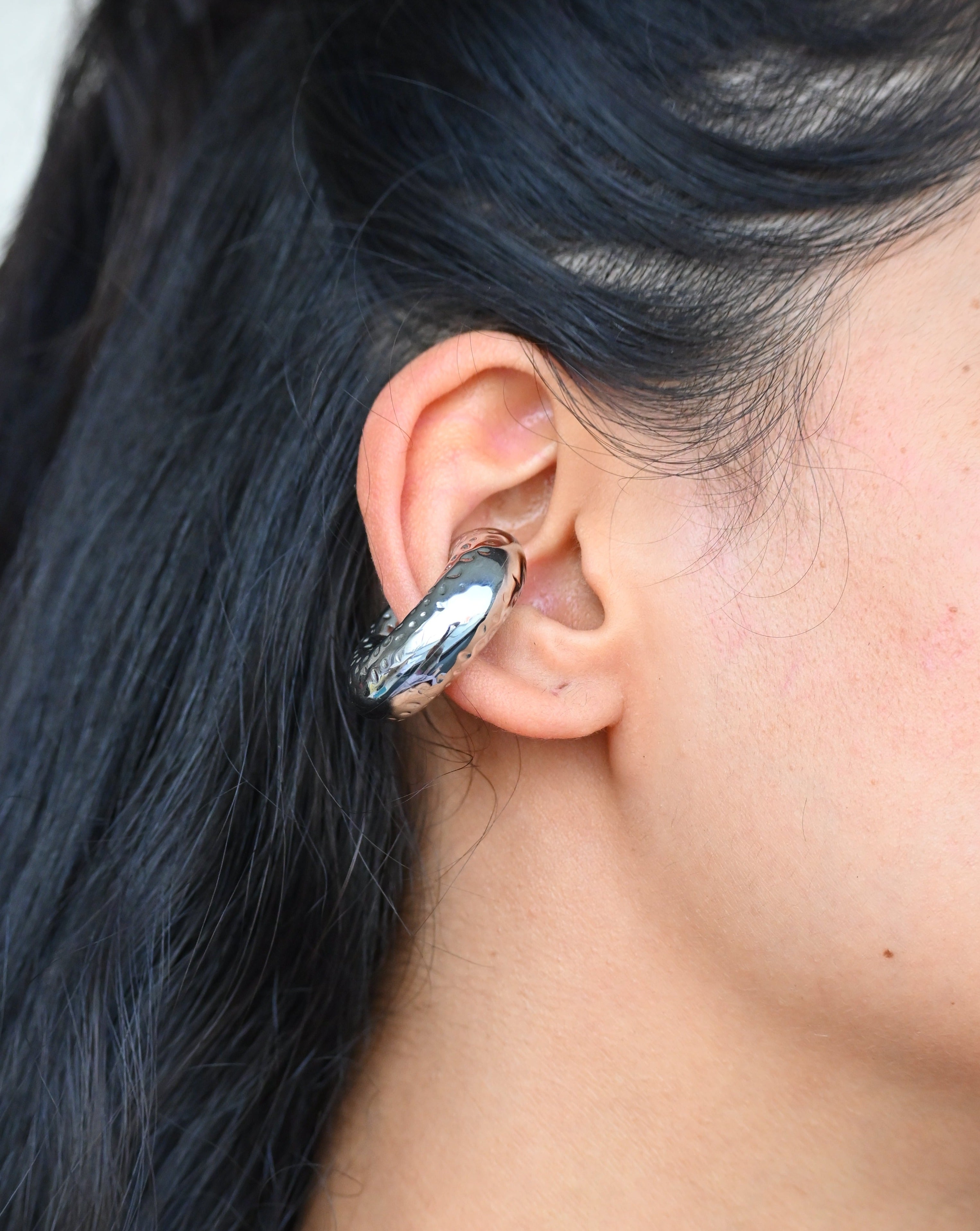 Kai Ear Cuff In Silver