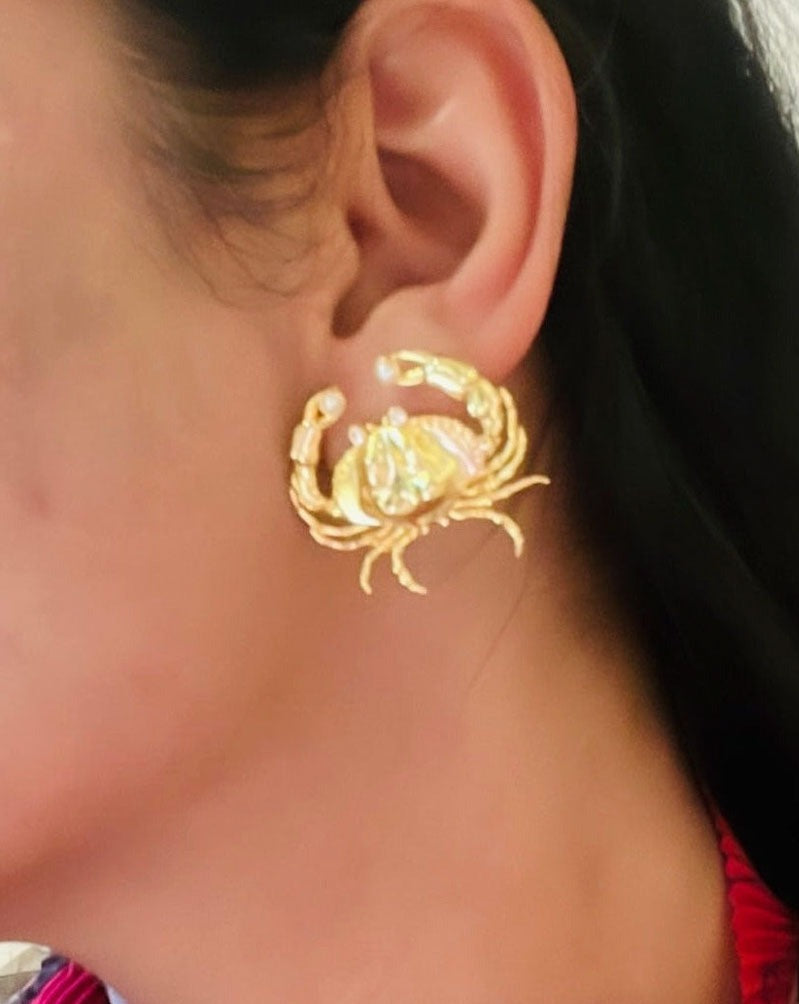 Crab Earrings