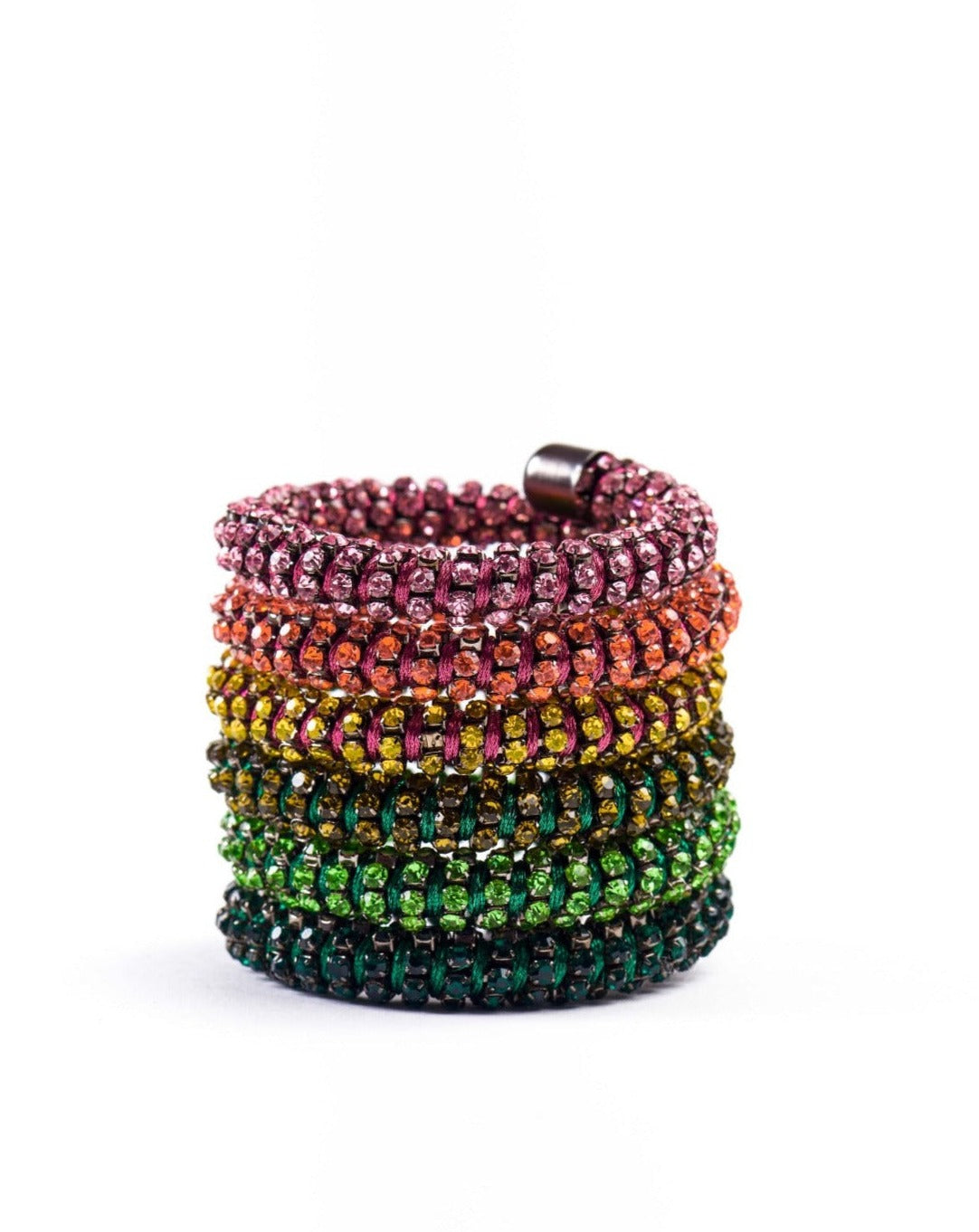 Tortile Wrap Bracelet In Multicolour