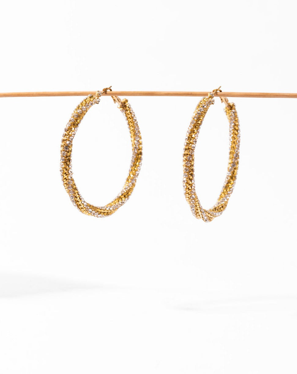 Verona Single Loop Earrings