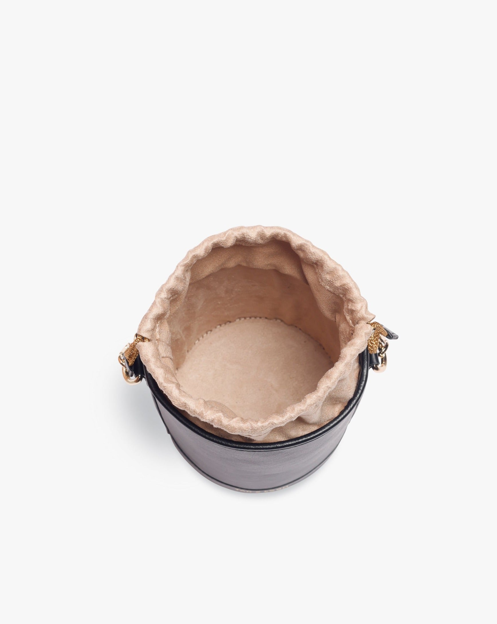 Barrel Potli Leather Bag