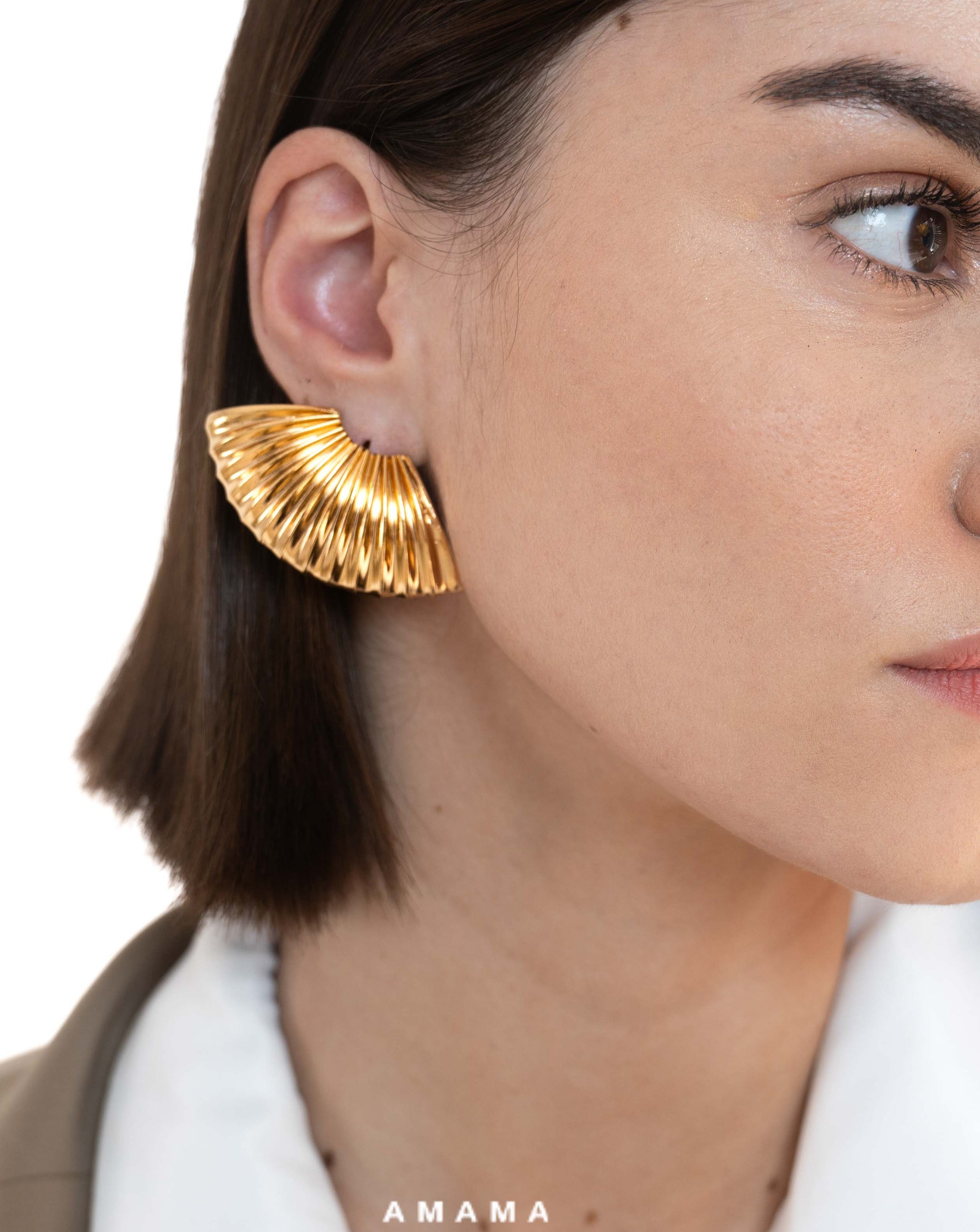 Auryn Earrings In Gold