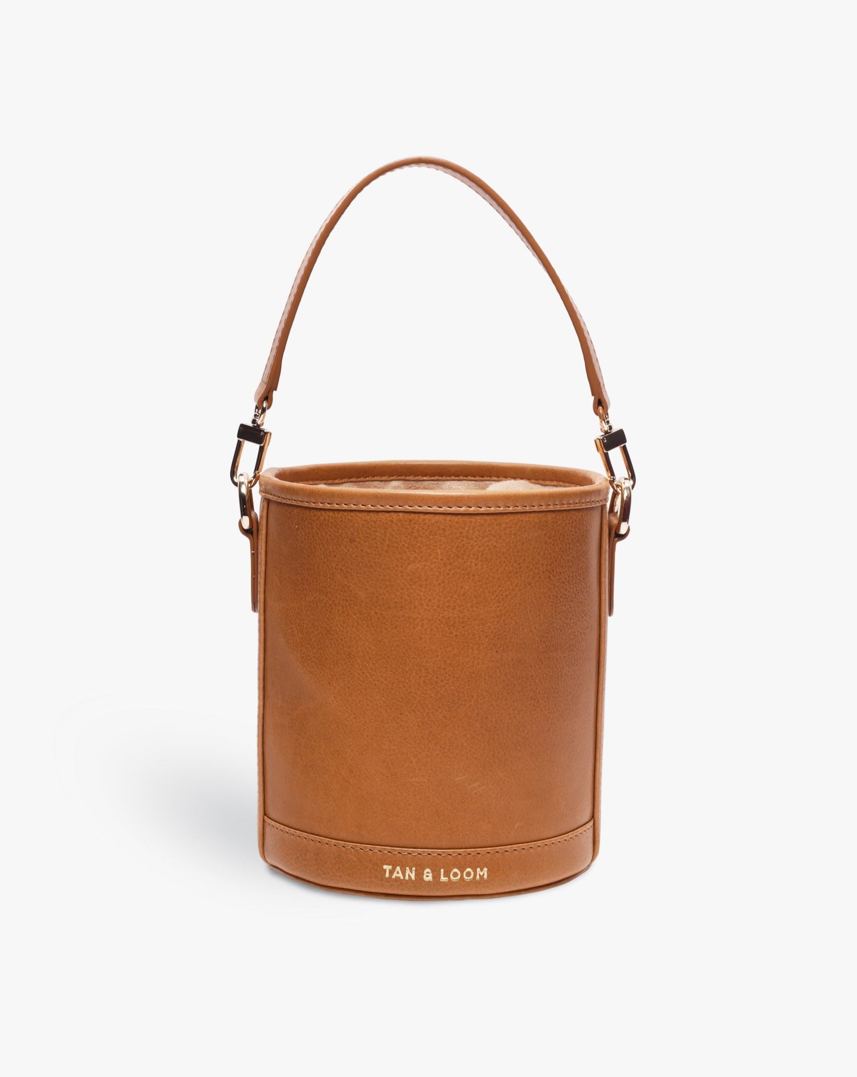 Barrel Potli Leather Bag