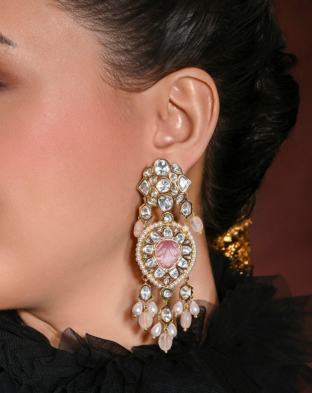 Lustrous Dangler Earrings