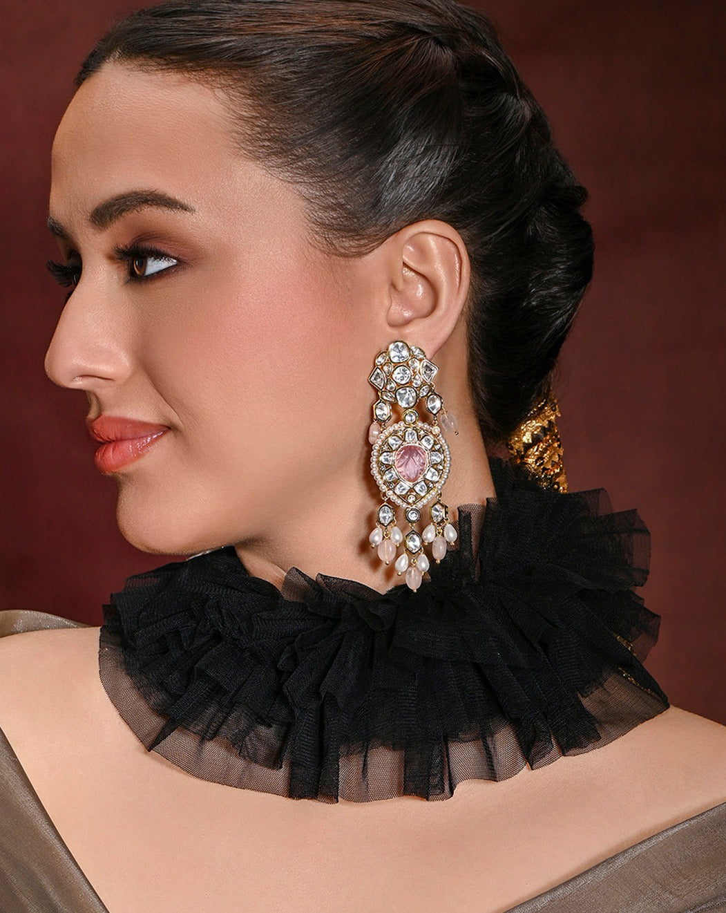 Lustrous Dangler Earrings