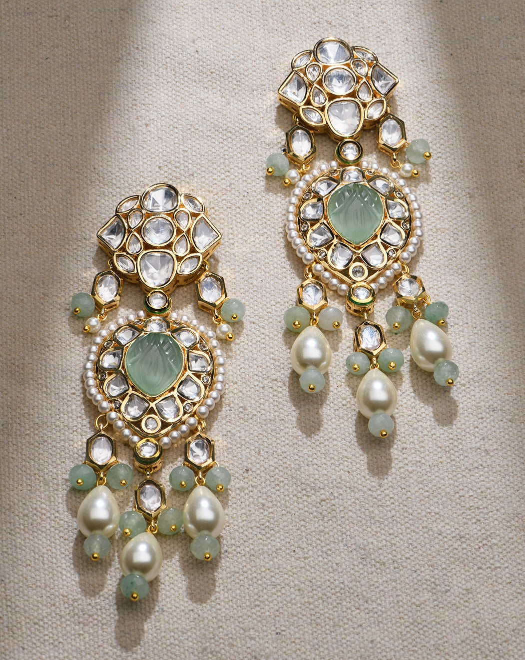 Euphoric Green Dangler Earrings