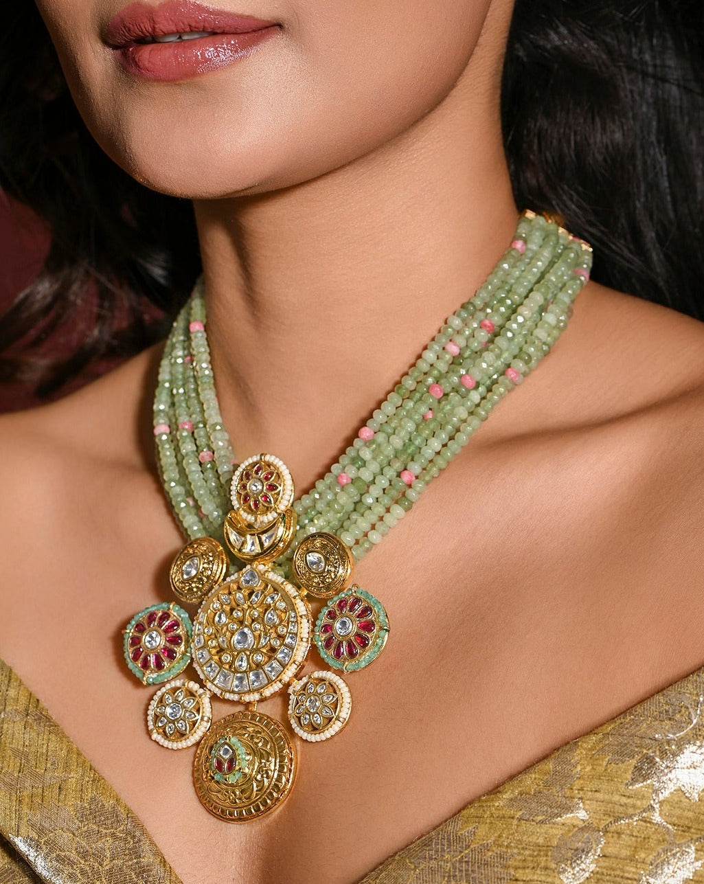 Ethereal Green Necklace