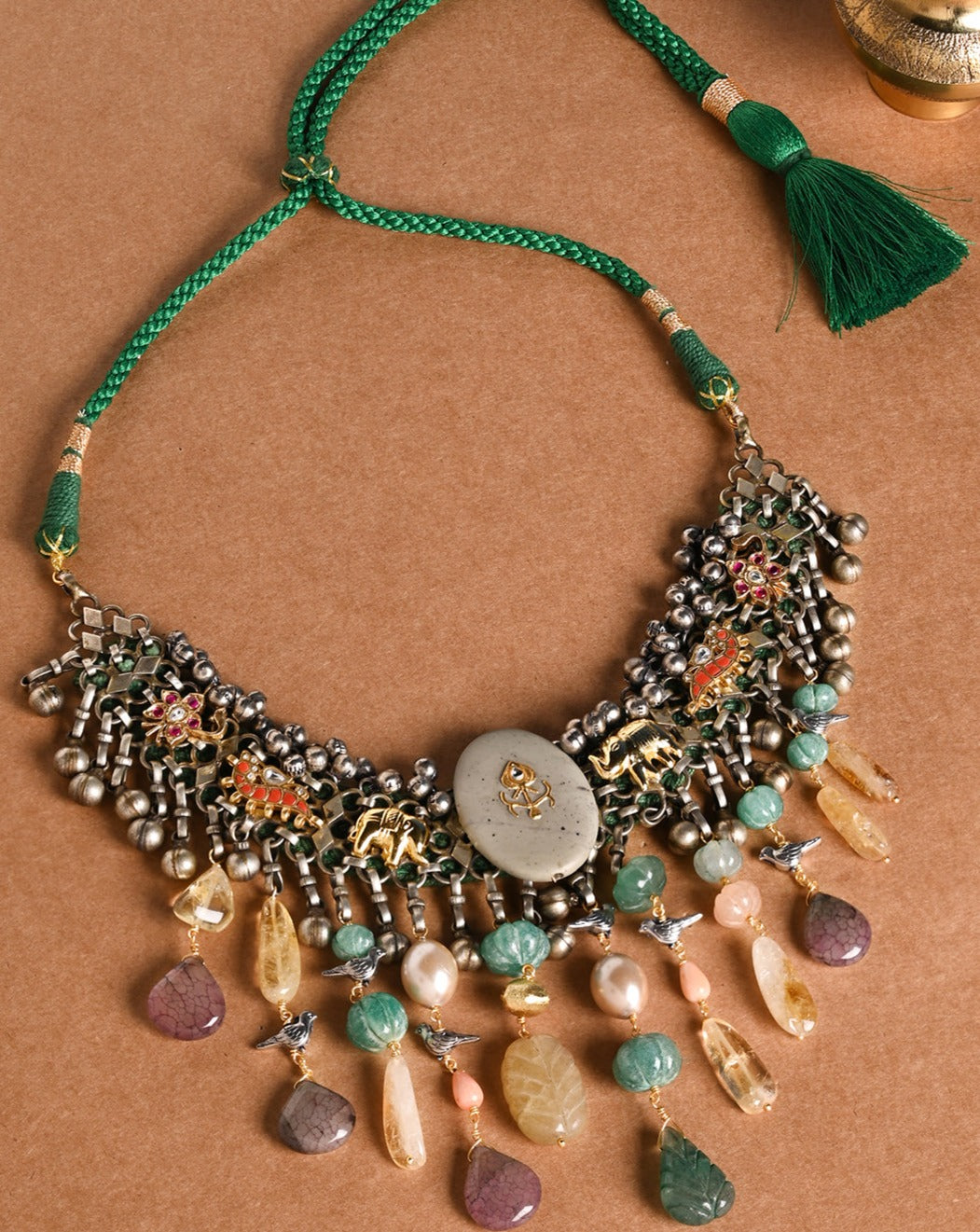 Whimsical Multicolor Necklace