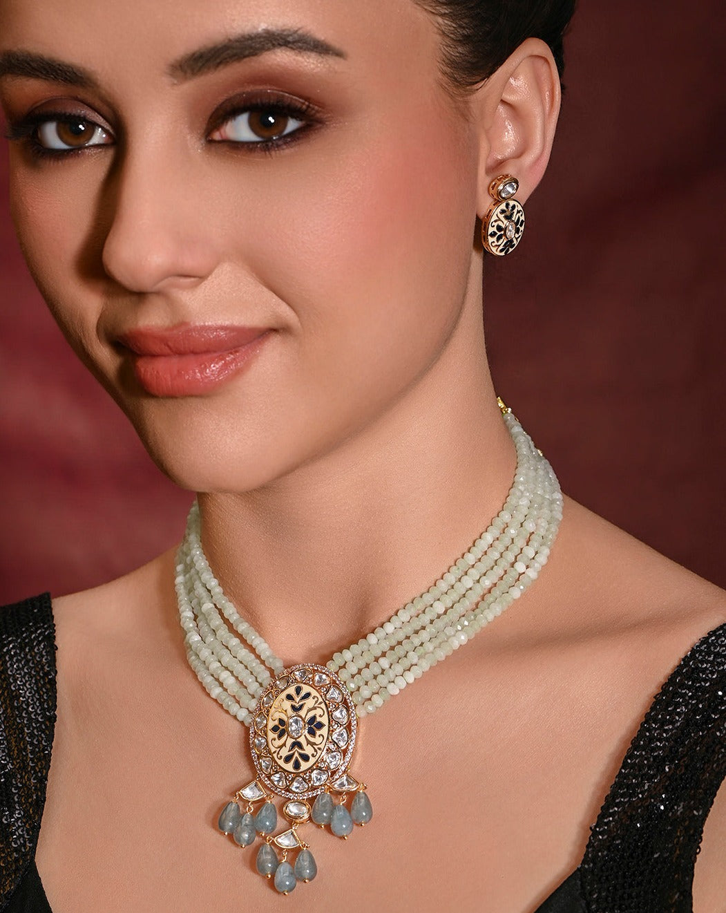 Bewitching Necklace With Earrings