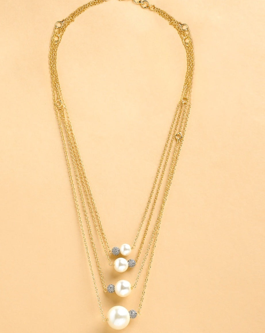 Multi-Layer Pearl Necklace