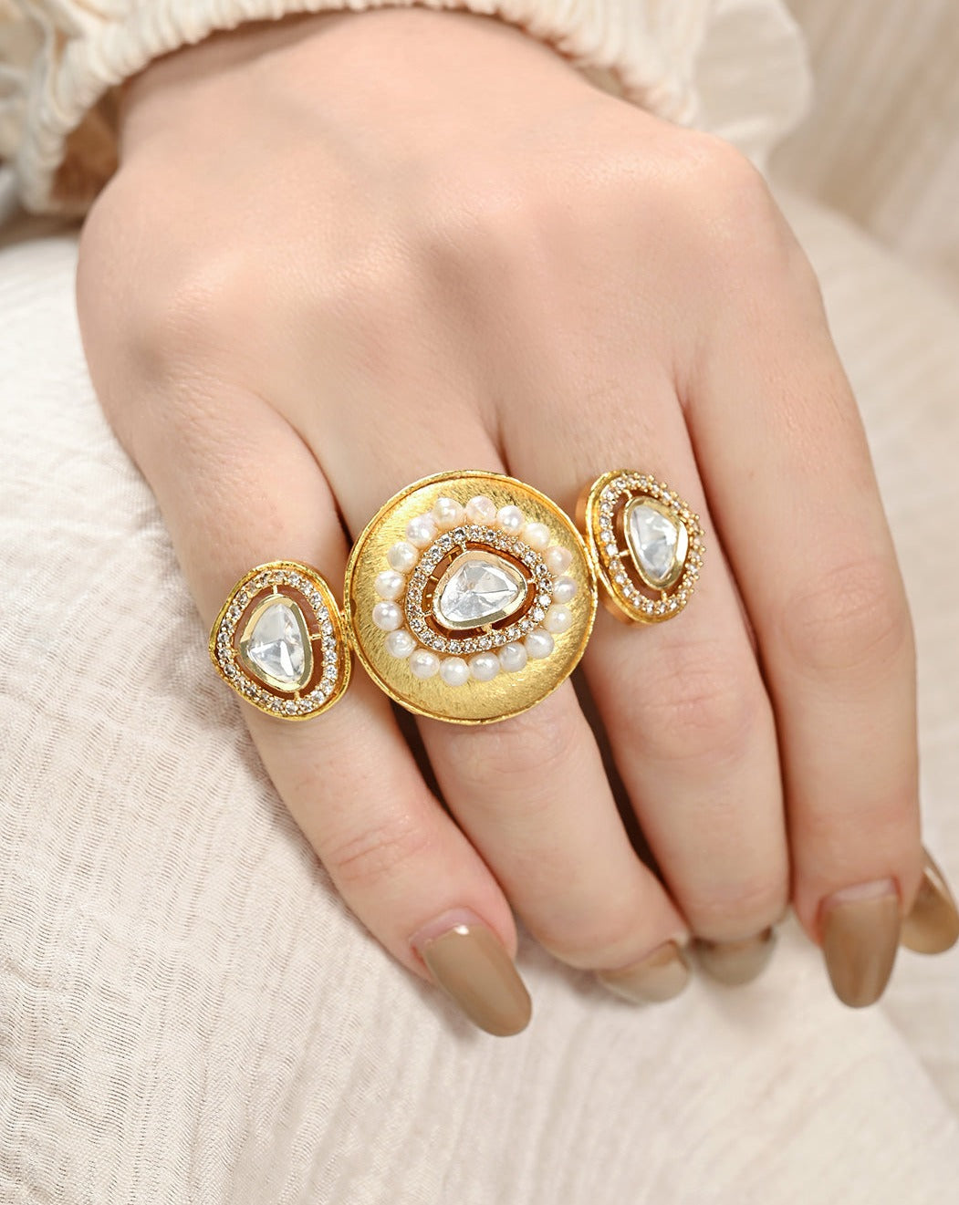 Ethereal Polki Ring