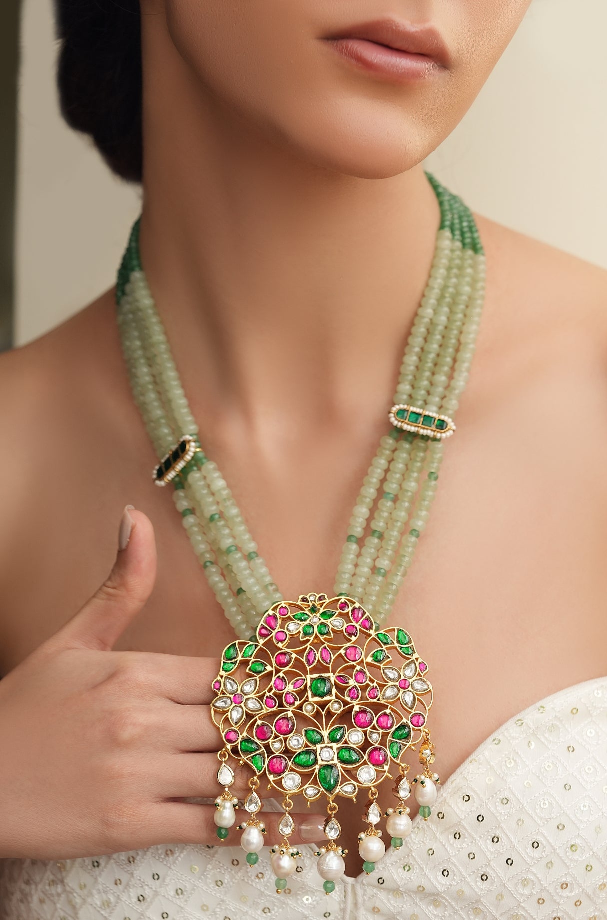 Mewar Essence Beaded Necklace