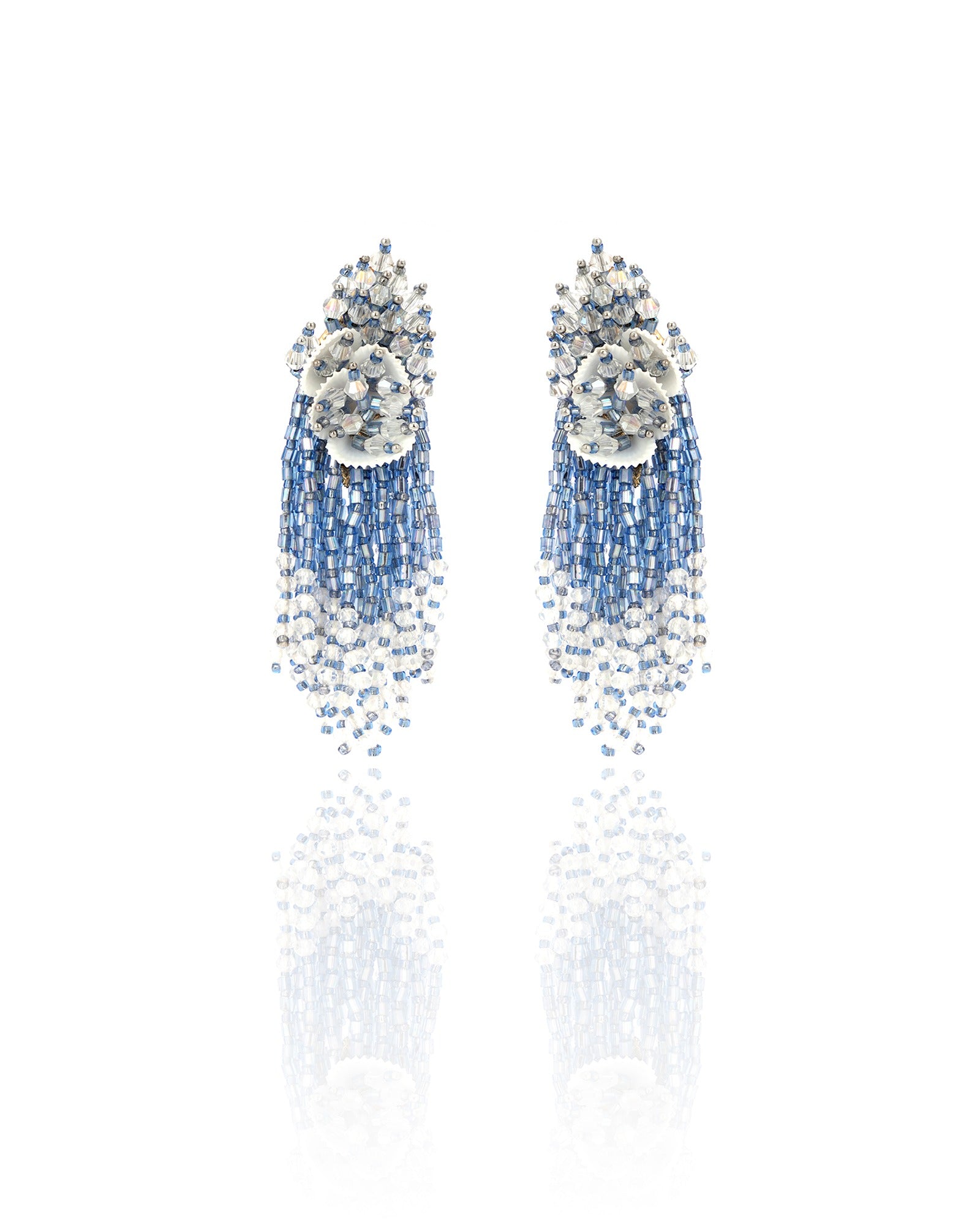 Blue Nigella Earrings