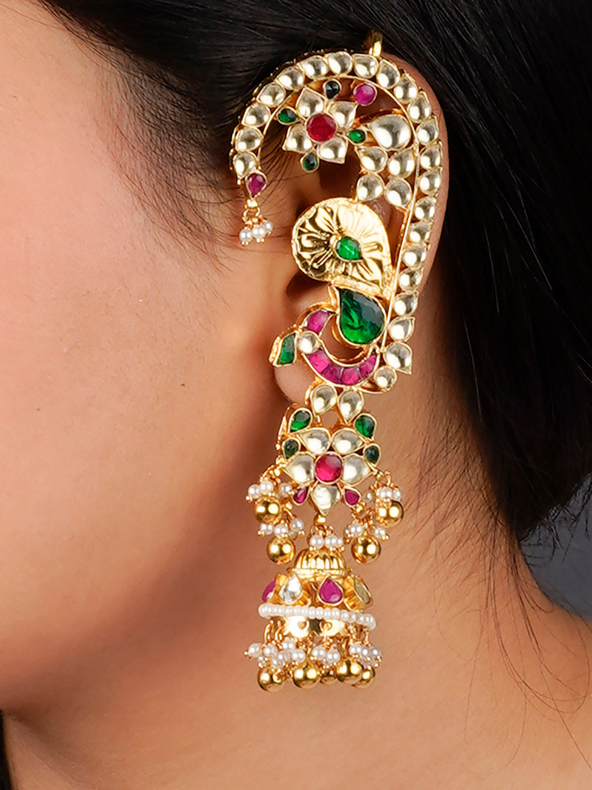 Jadau Kundan Earrings - ME78