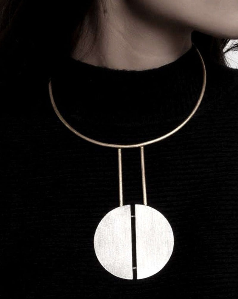 Twinning Moon Necklace