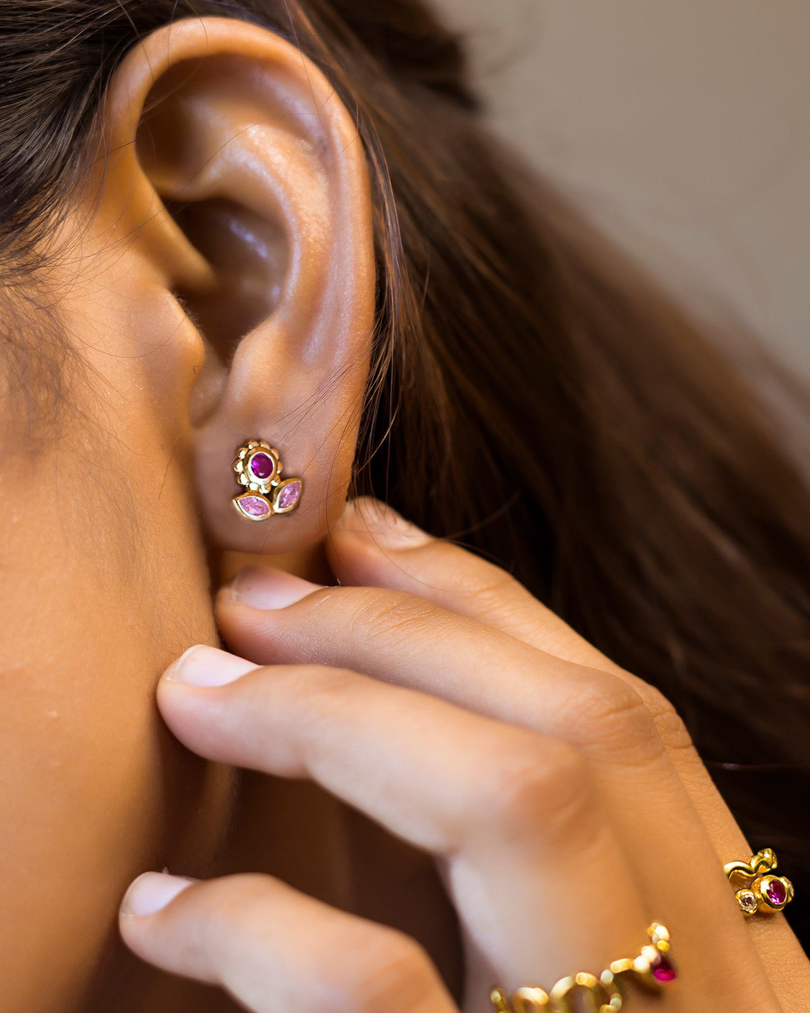 Daisy Studs Earrings