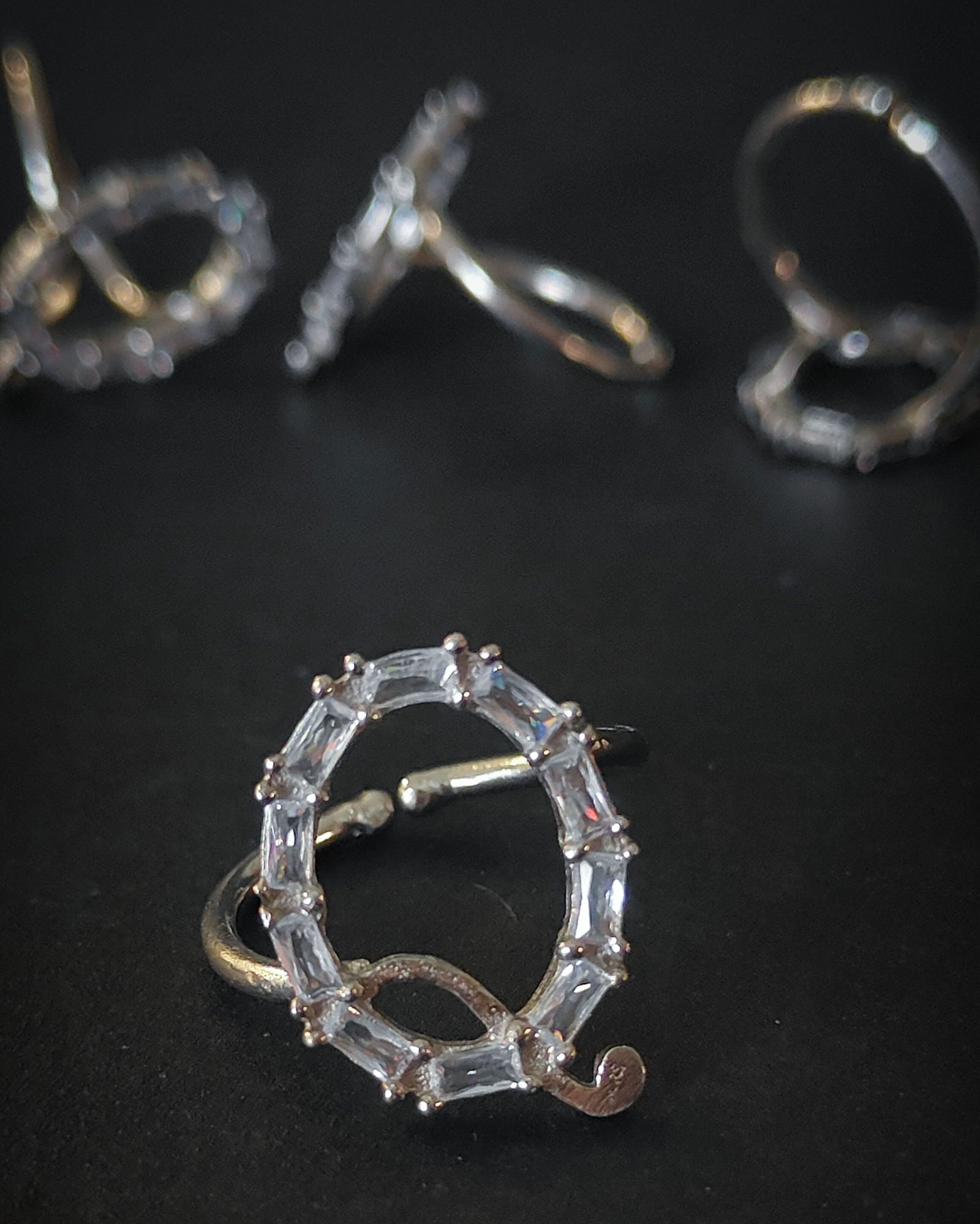 Queen Studded Ring