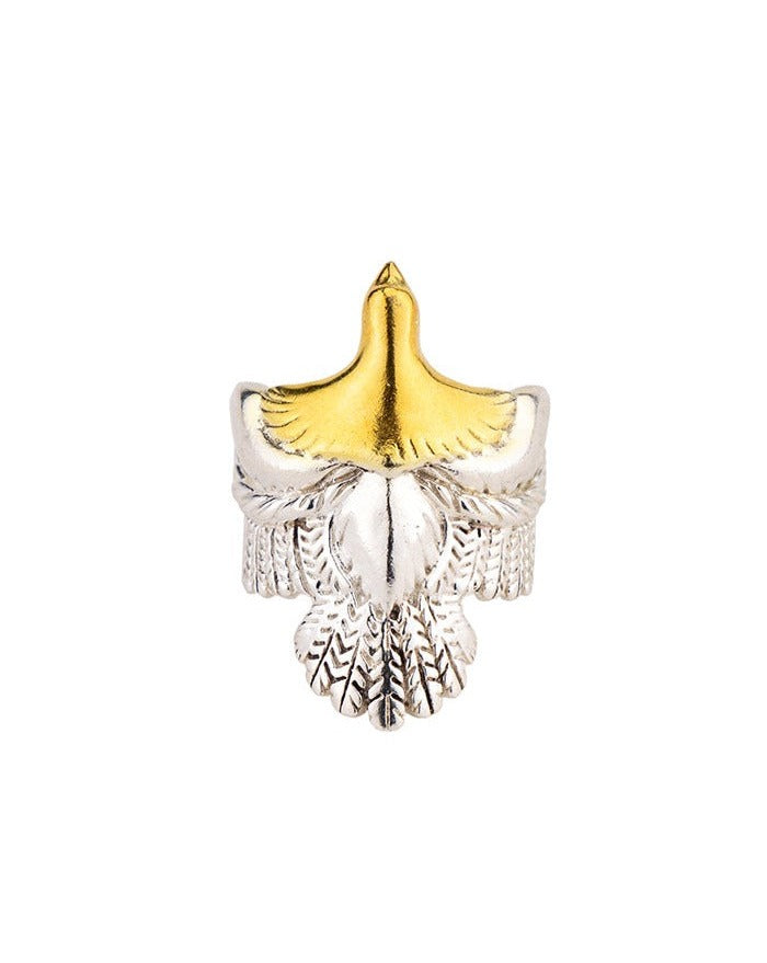 Two-Tone Eagle Ring