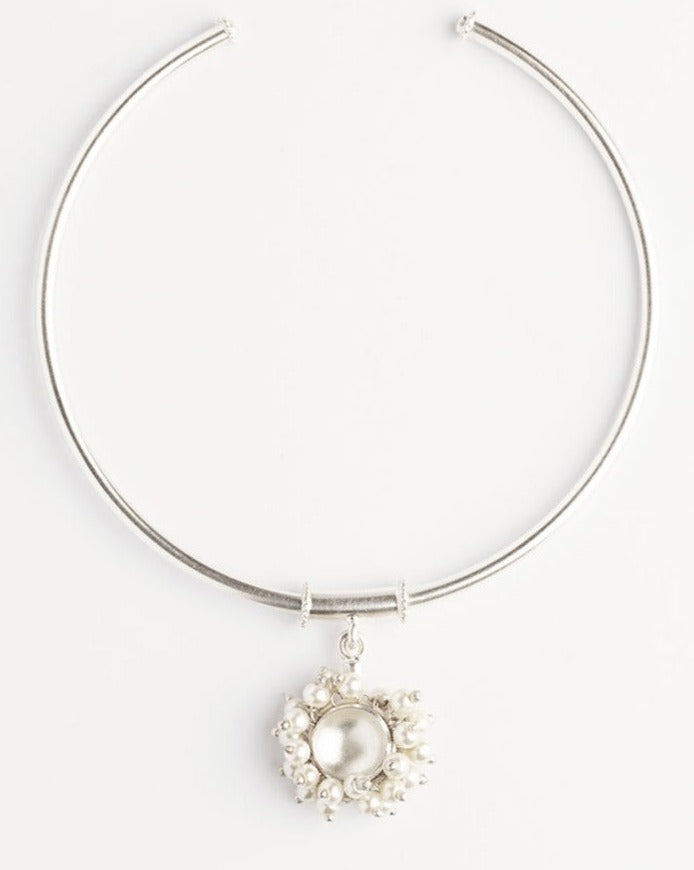 Pearl Silver Anklet